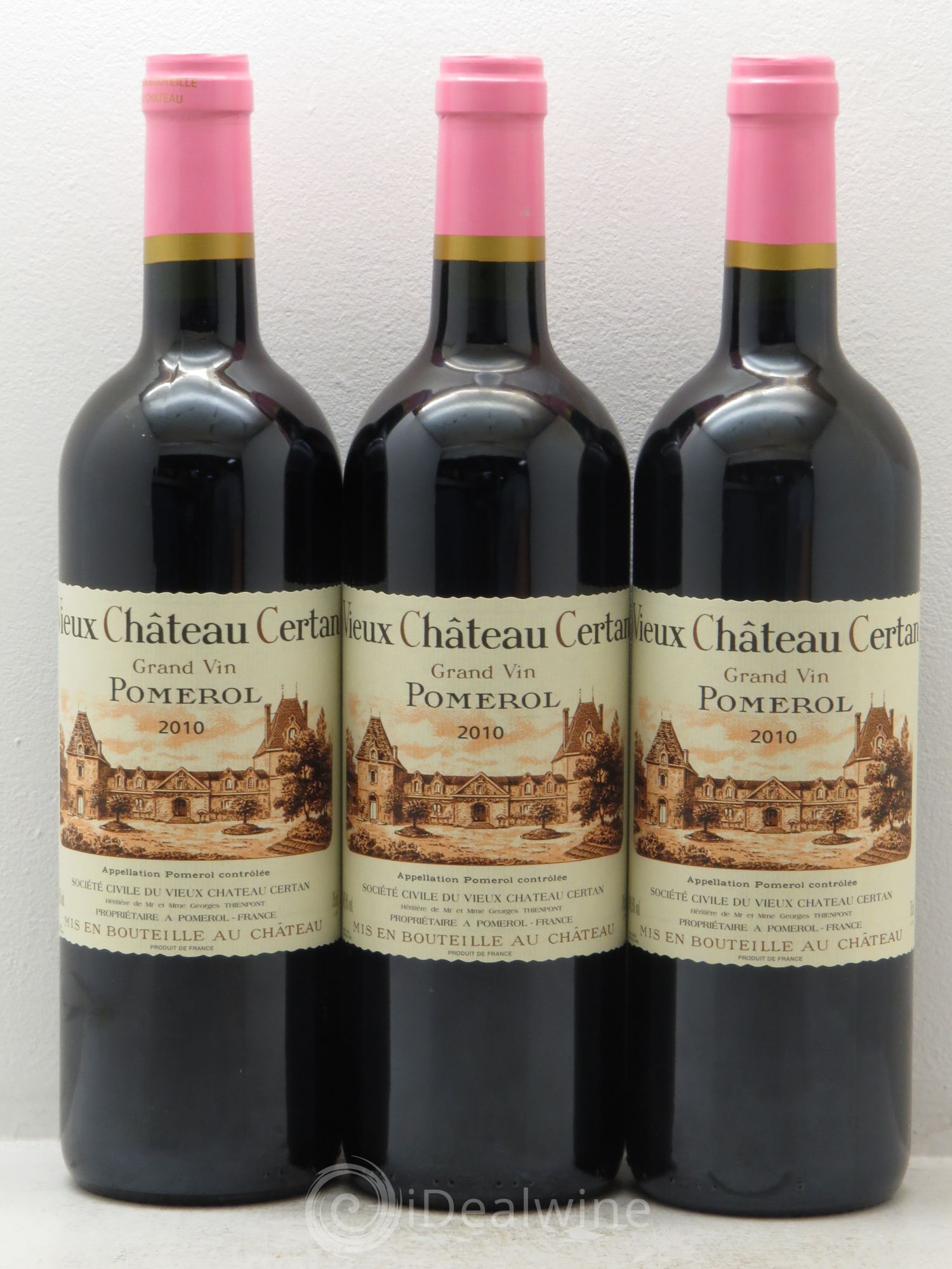 Vieux Château Certan 2010 - Lot de 12 bouteilles - 1