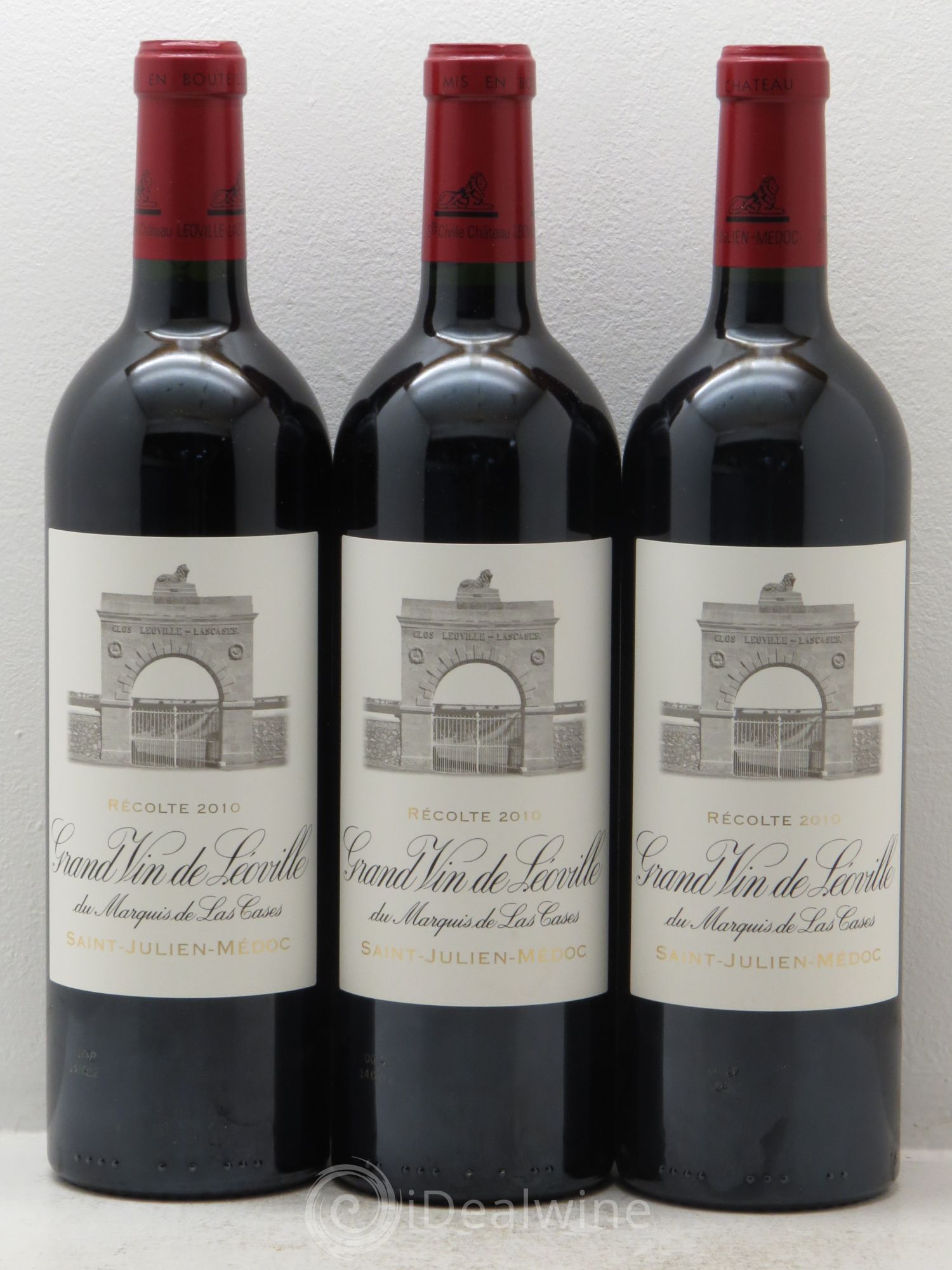 Château Léoville Las Cases 2ème Grand Cru Classé 2010 - Lot de 6 bouteilles - 2