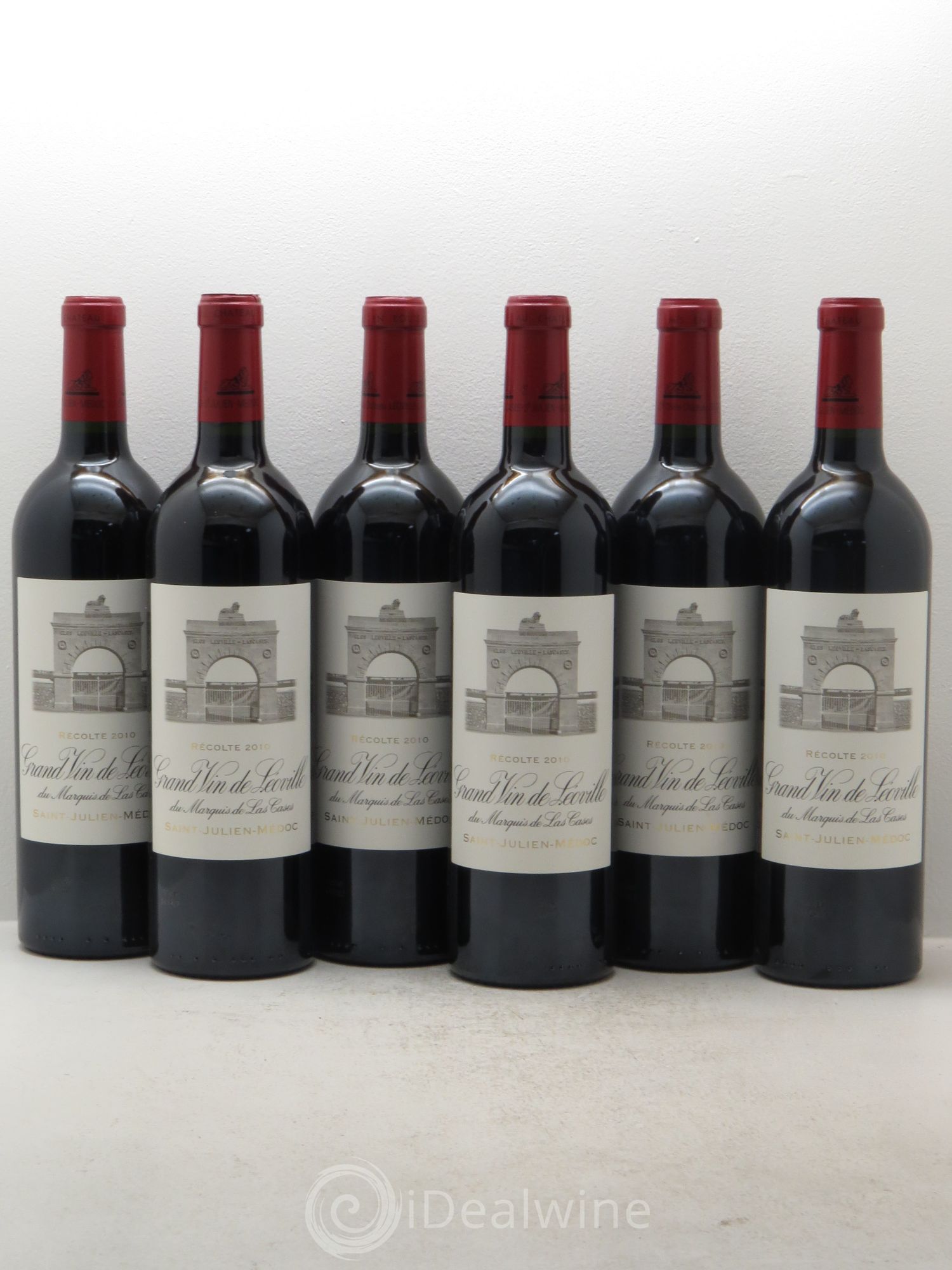 Château Léoville Las Cases 2ème Grand Cru Classé 2010 - Lot de 6 bouteilles - 0