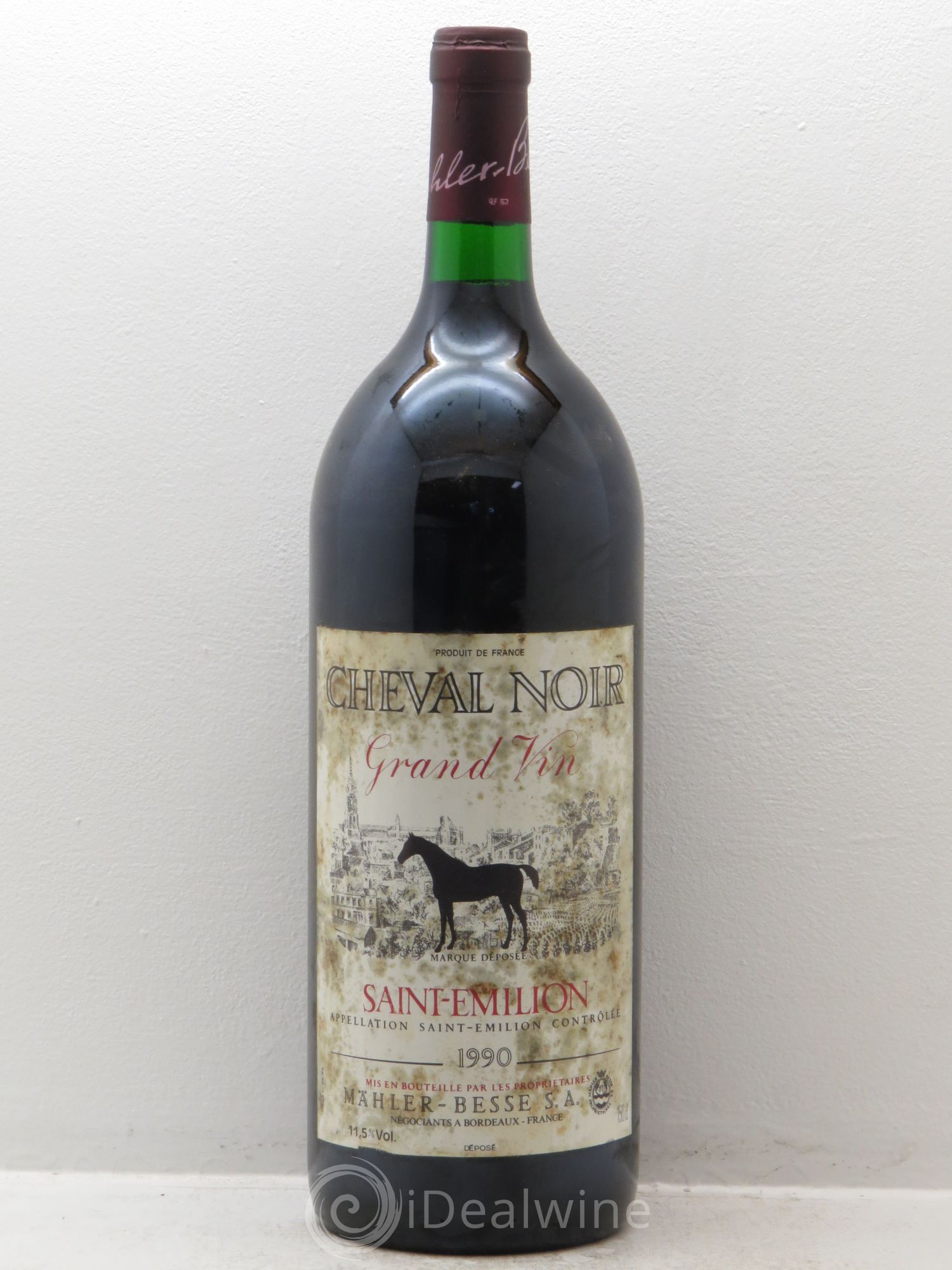 Château Cheval Noir 1990 - Lot de 1 magnum - 0