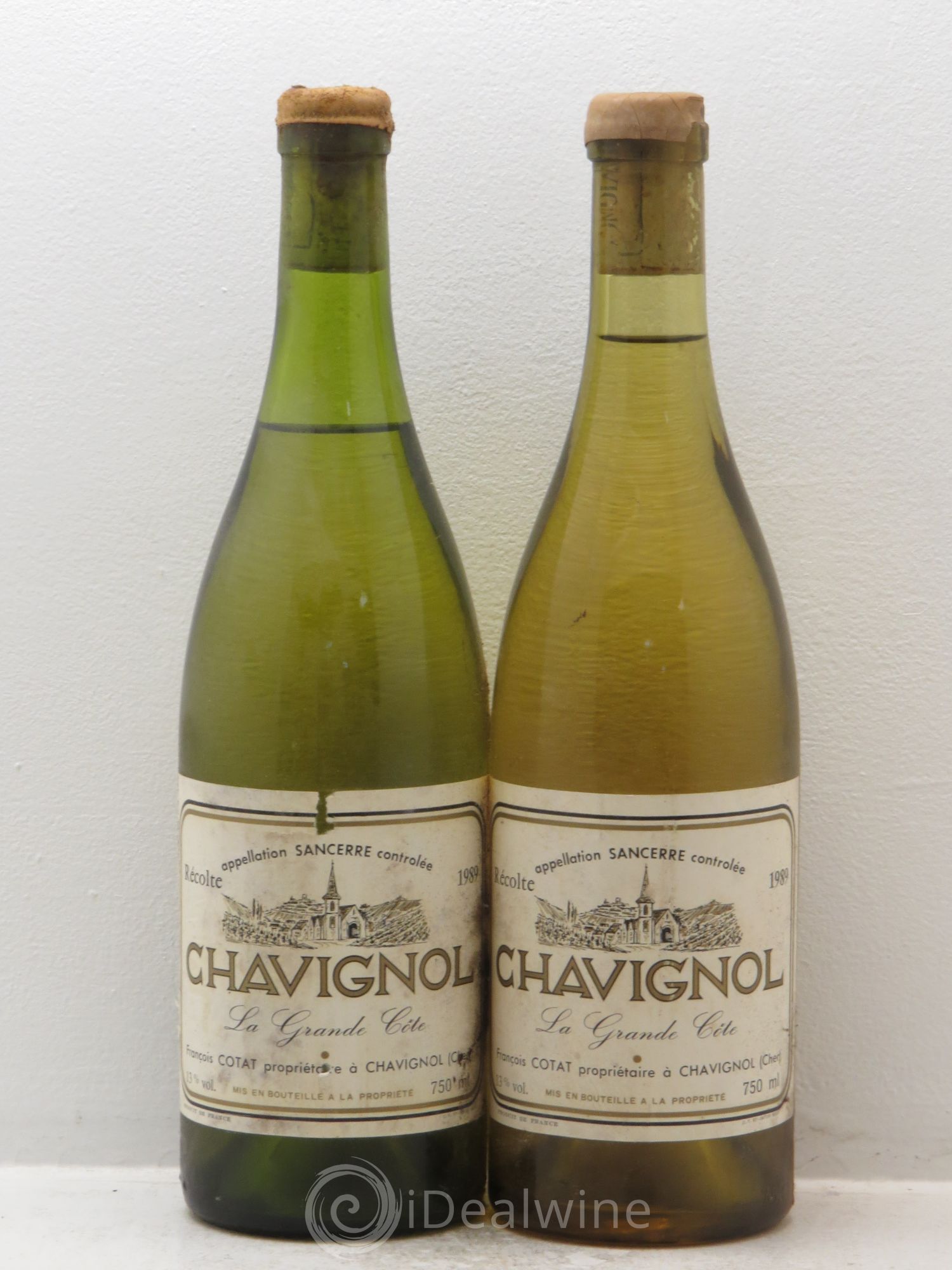 Sancerre La Grande Côte François Cotat 1989 - Lot de 2 bouteilles - 0