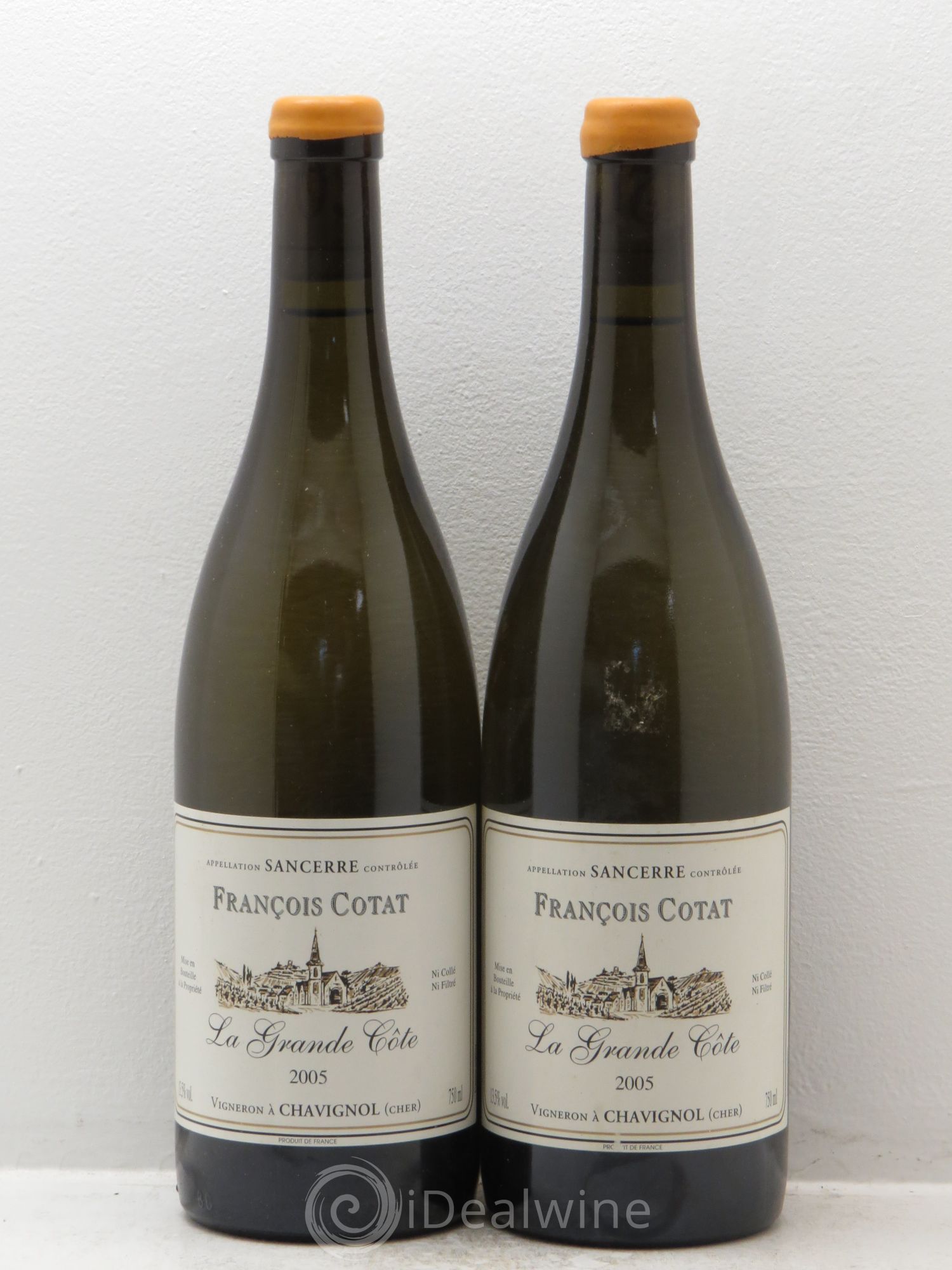 Sancerre La Grande Côte François Cotat 2005 - Lot de 2 bouteilles - 0
