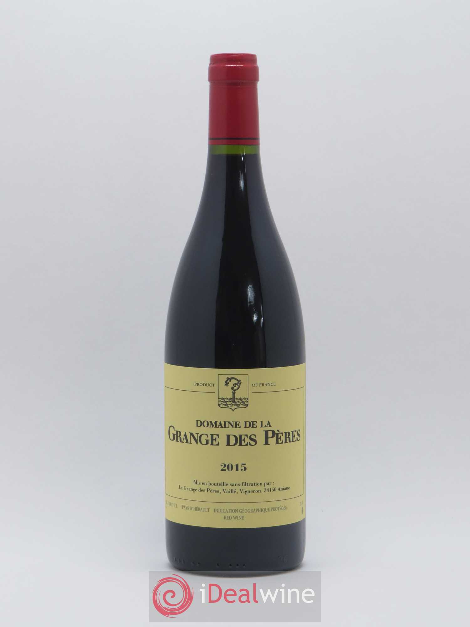 Pays d'Hérault Grange des Pères Laurent Vaillé 2015 - Lot de 1 bouteille - 0