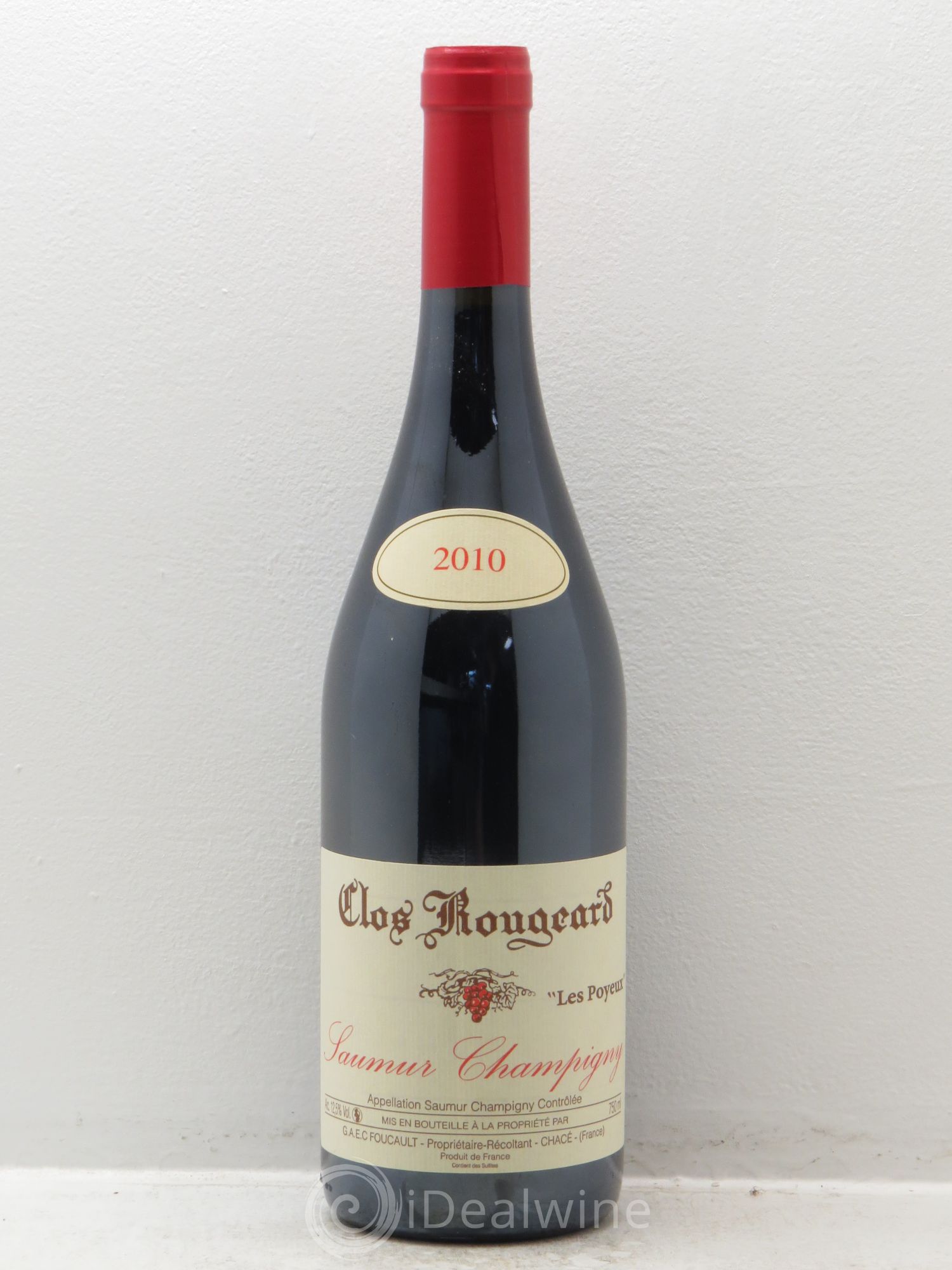 Saumur-Champigny Les Poyeux Clos Rougeard 2010 - Lot de 1 bouteille - 0