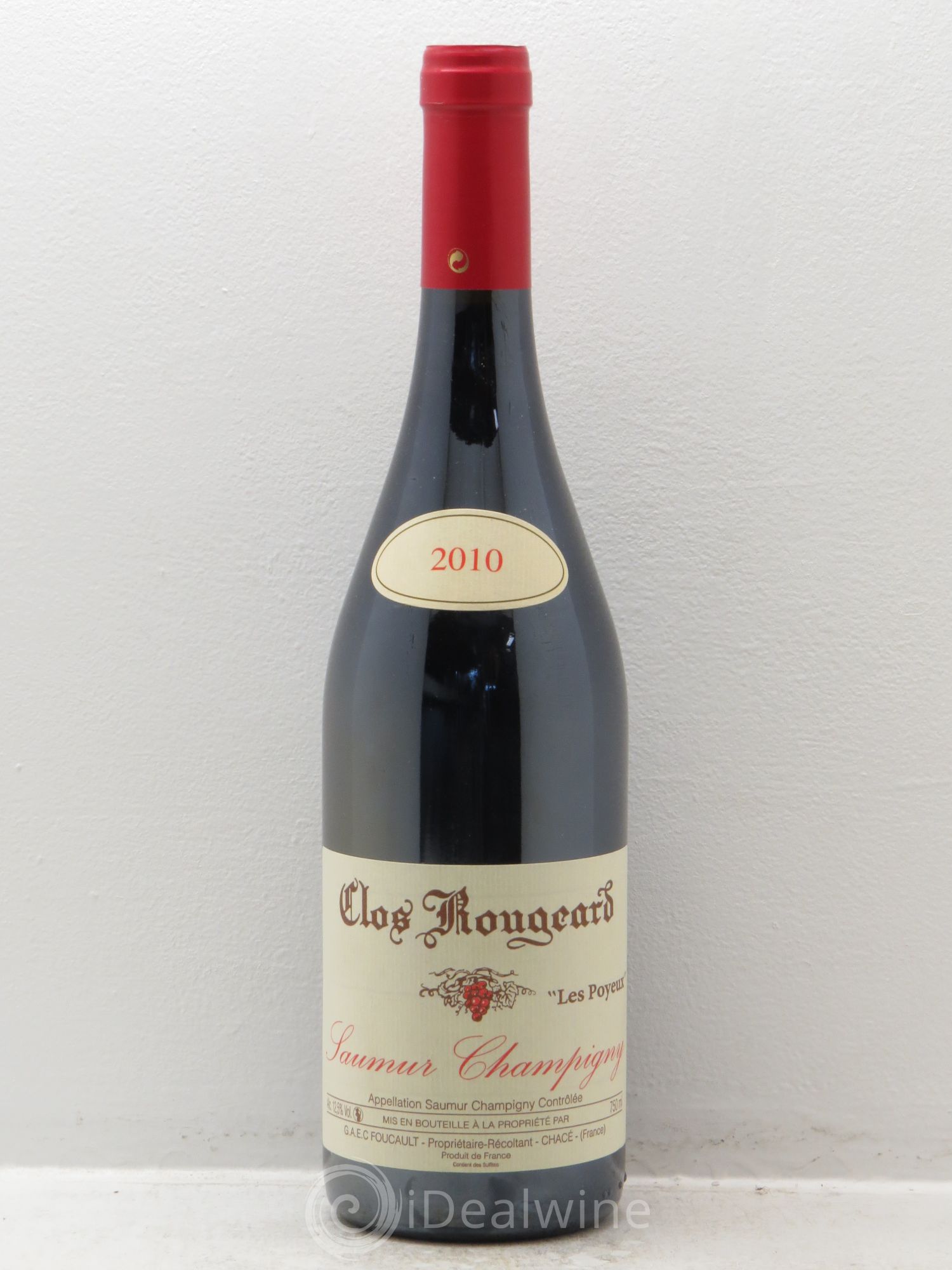 Saumur-Champigny Les Poyeux Clos Rougeard 2010 - Lot de 1 bouteille - 0