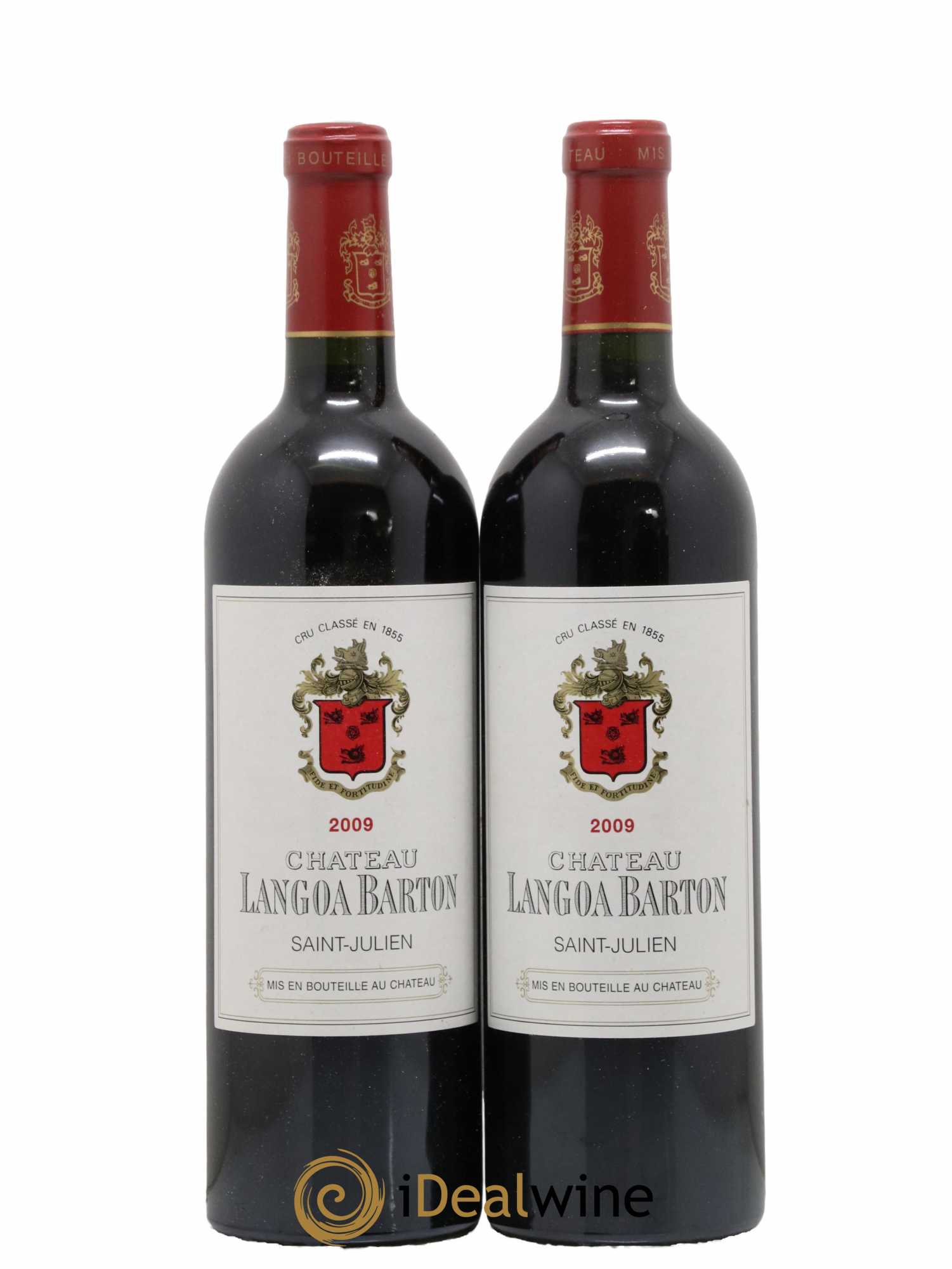 Château Langoa Barton 3ème Grand Cru Classé 2009 - Lot de 2 bouteilles - 0