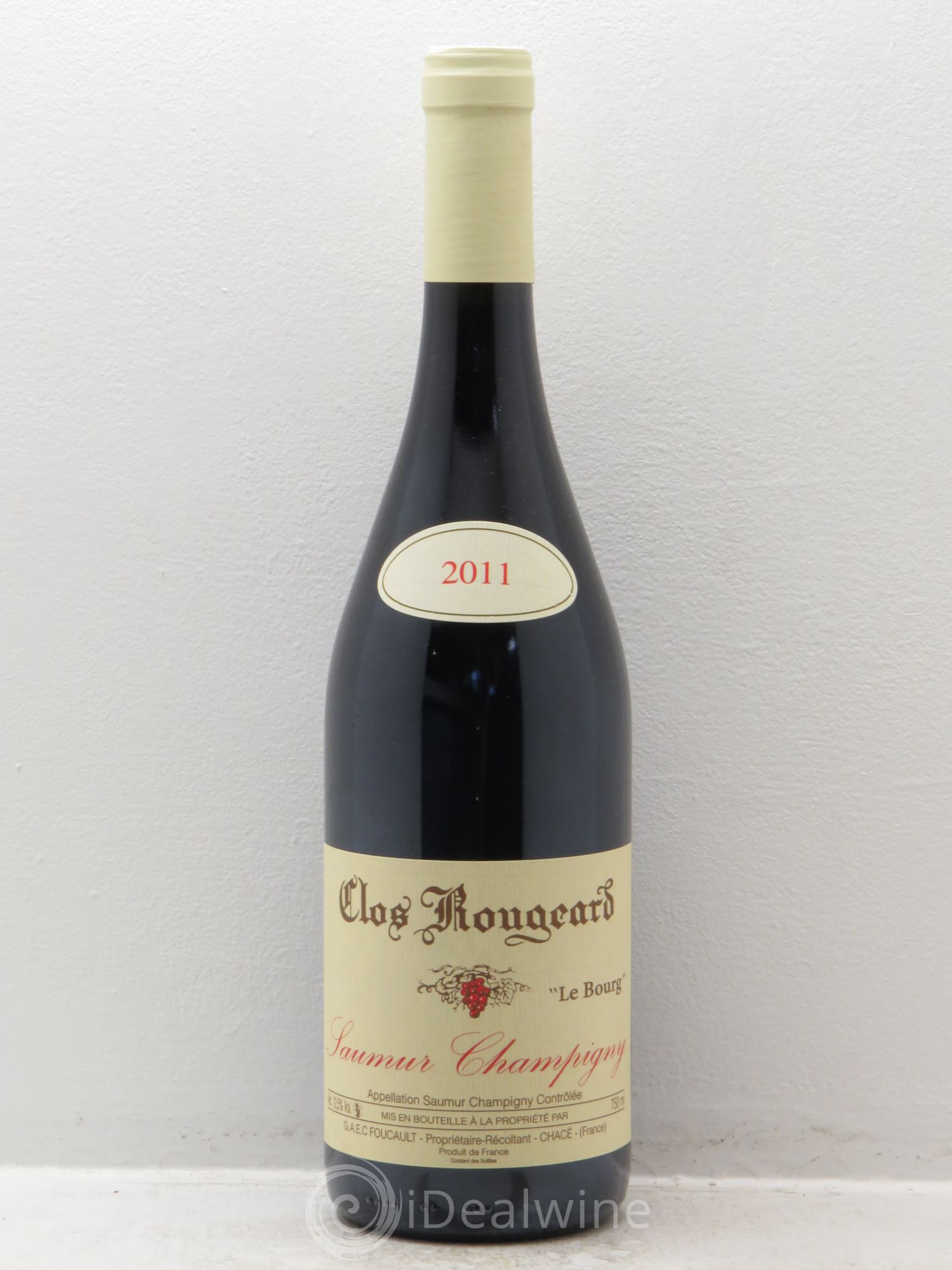 Saumur-Champigny Le Bourg Clos Rougeard 2011 - Lot de 1 bouteille - 0