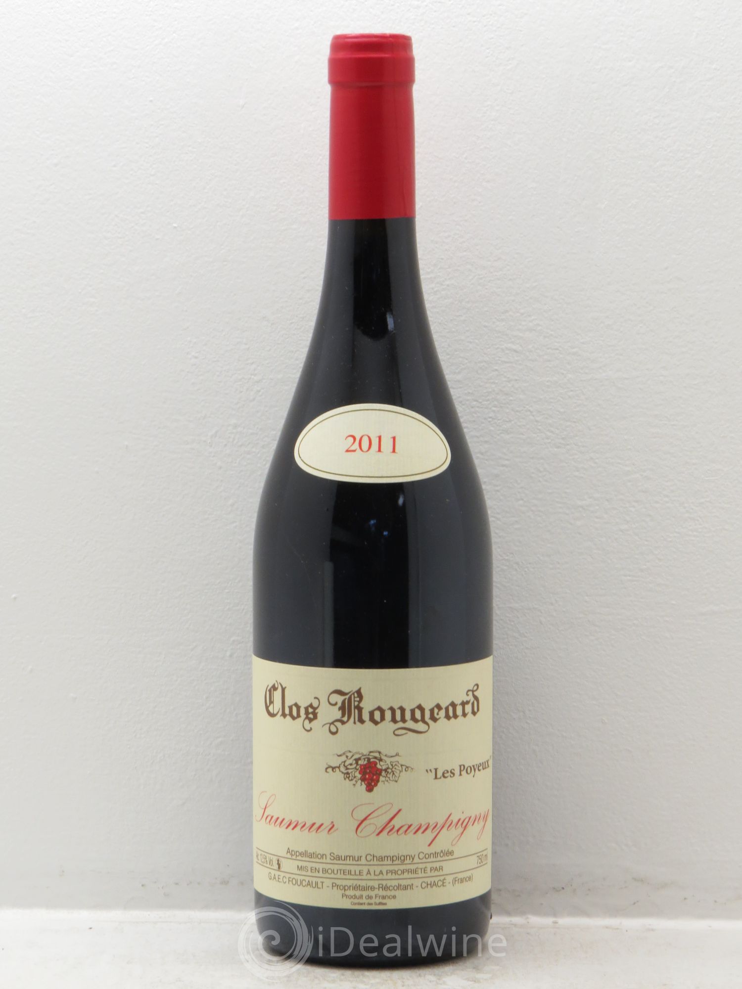 Saumur-Champigny Les Poyeux Clos Rougeard 2011 - Lot de 1 bouteille - 0