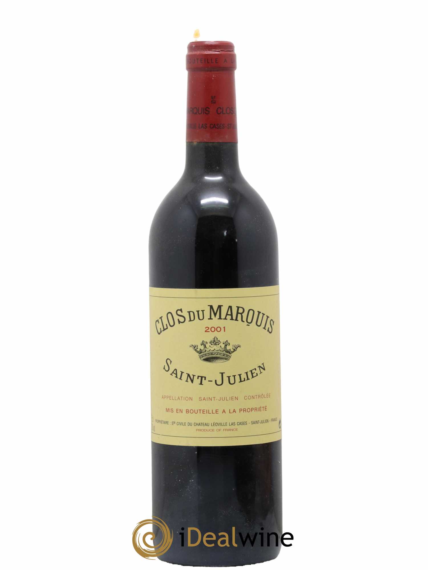 Clos du Marquis 2001 - Lot de 1 bouteille - 0
