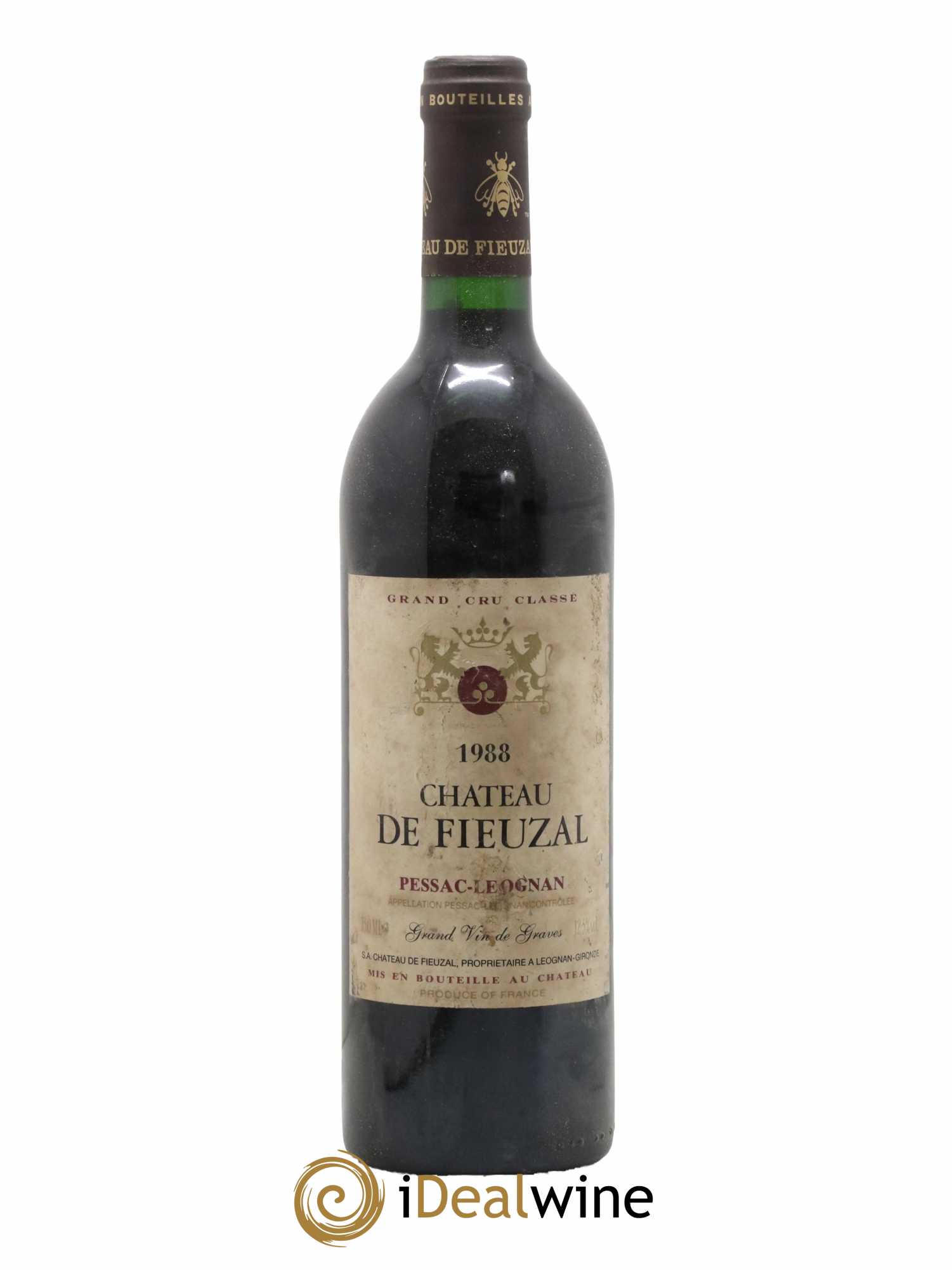 Château de Fieuzal Cru Classé de Graves 1988 - Lot de 1 bouteille - 0