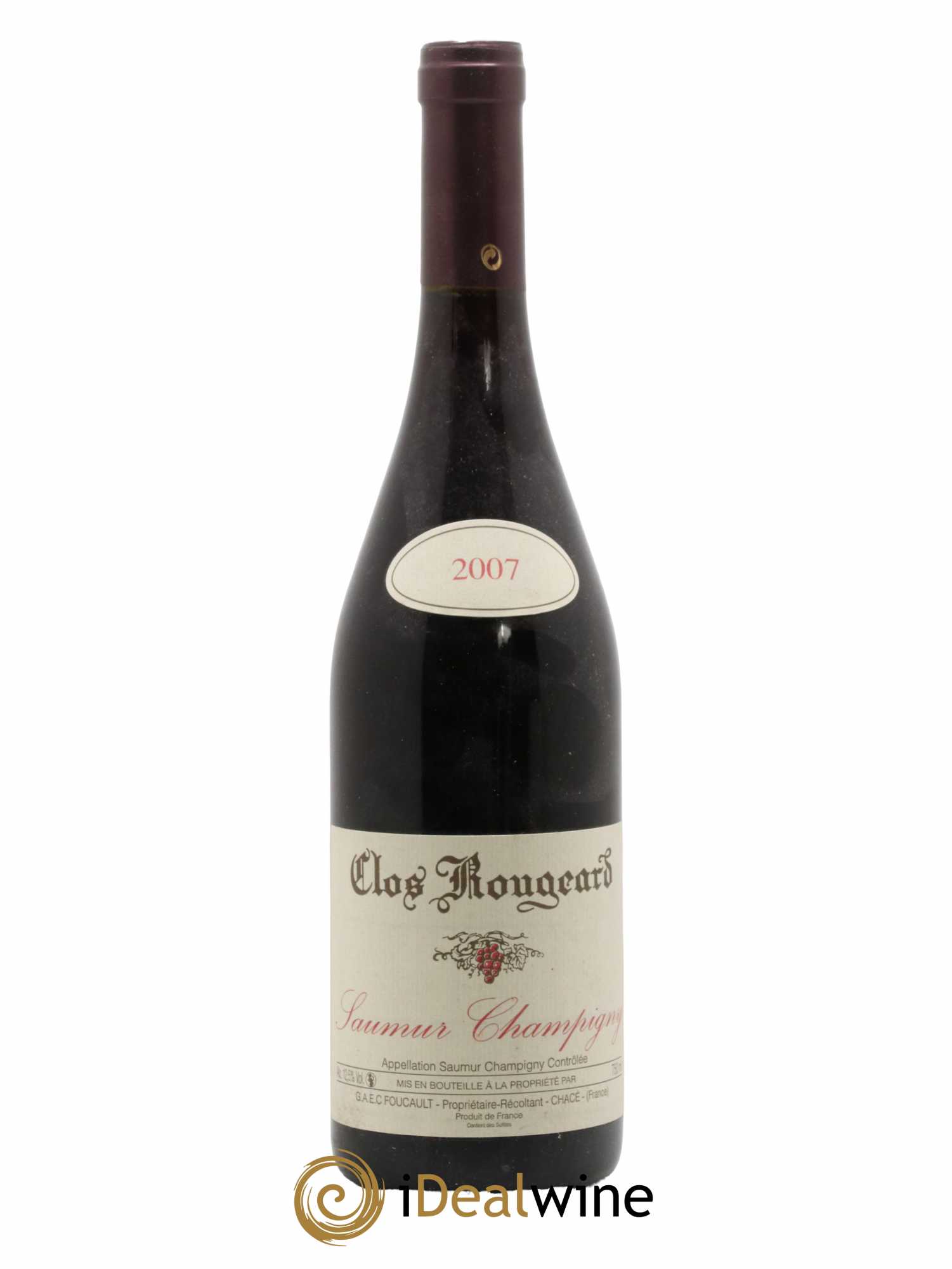 Saumur-Champigny Clos Rougeard 2007 - Lot de 1 bouteille - 0