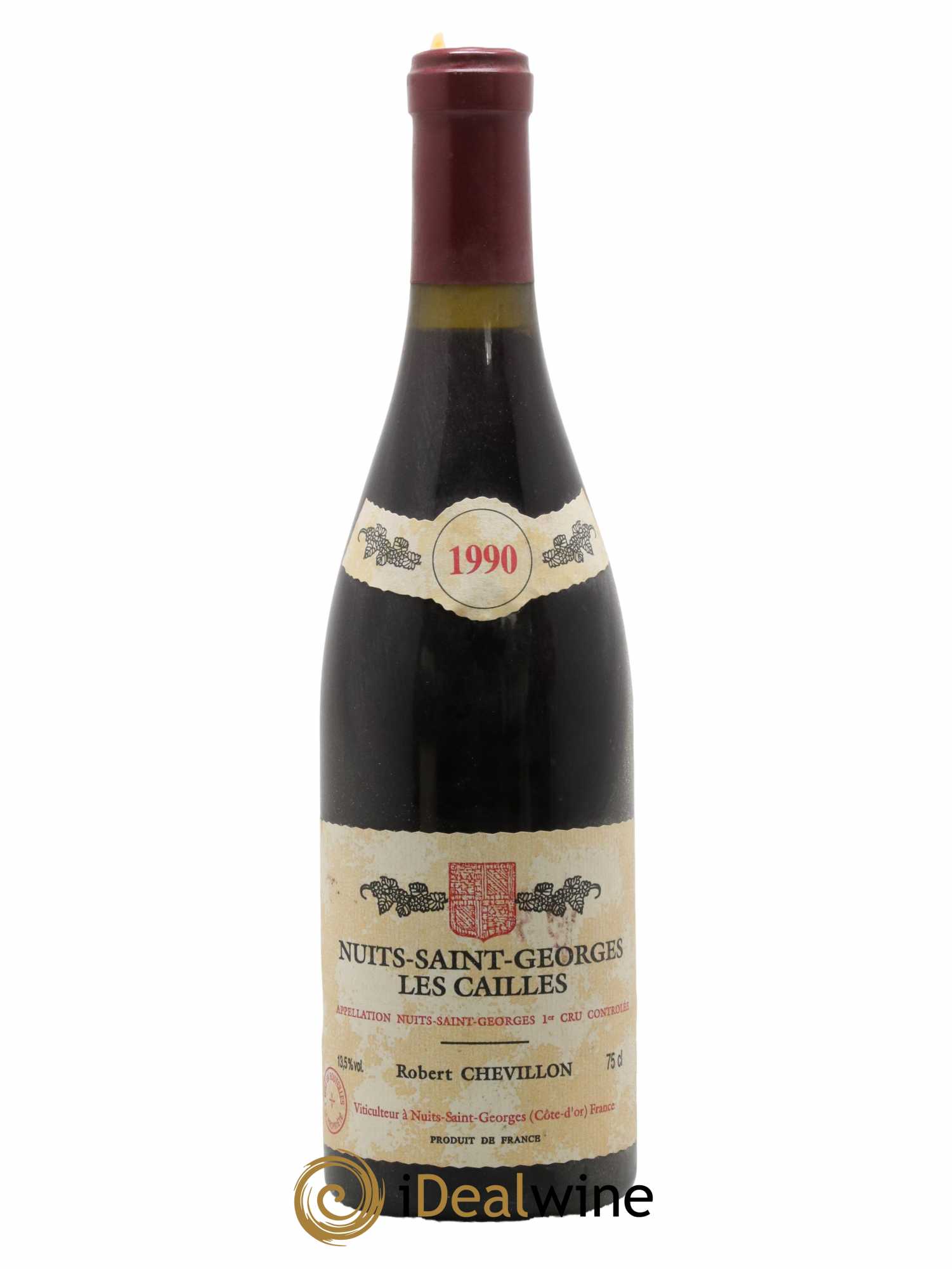 Nuits-Saint-Georges 1er Cru Les Cailles Robert Chevillon 1990 - Lot de 1 bouteille - 0