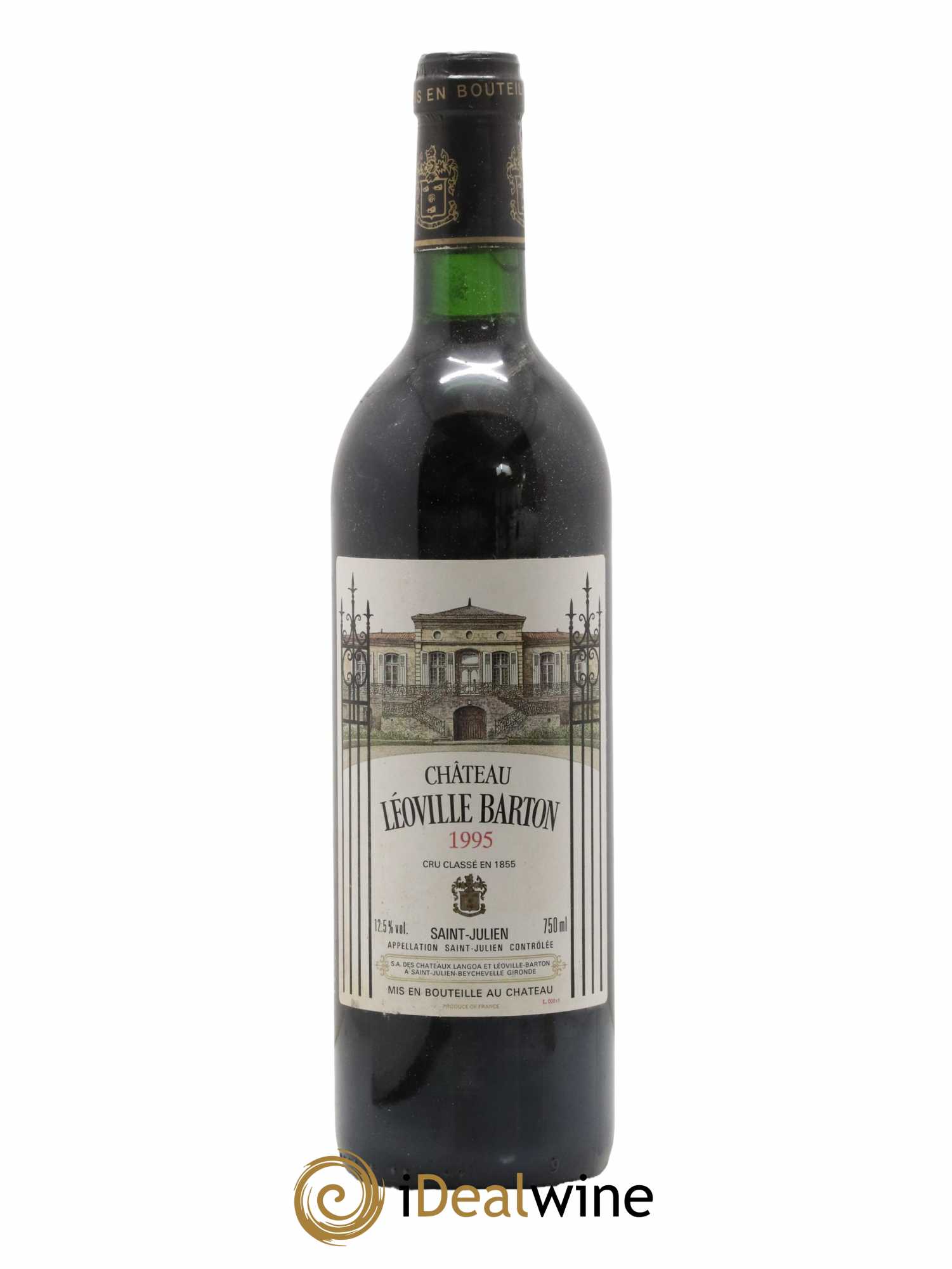 Château Léoville Barton 2ème Grand Cru Classé 1995 - Lot de 1 bouteille - 0