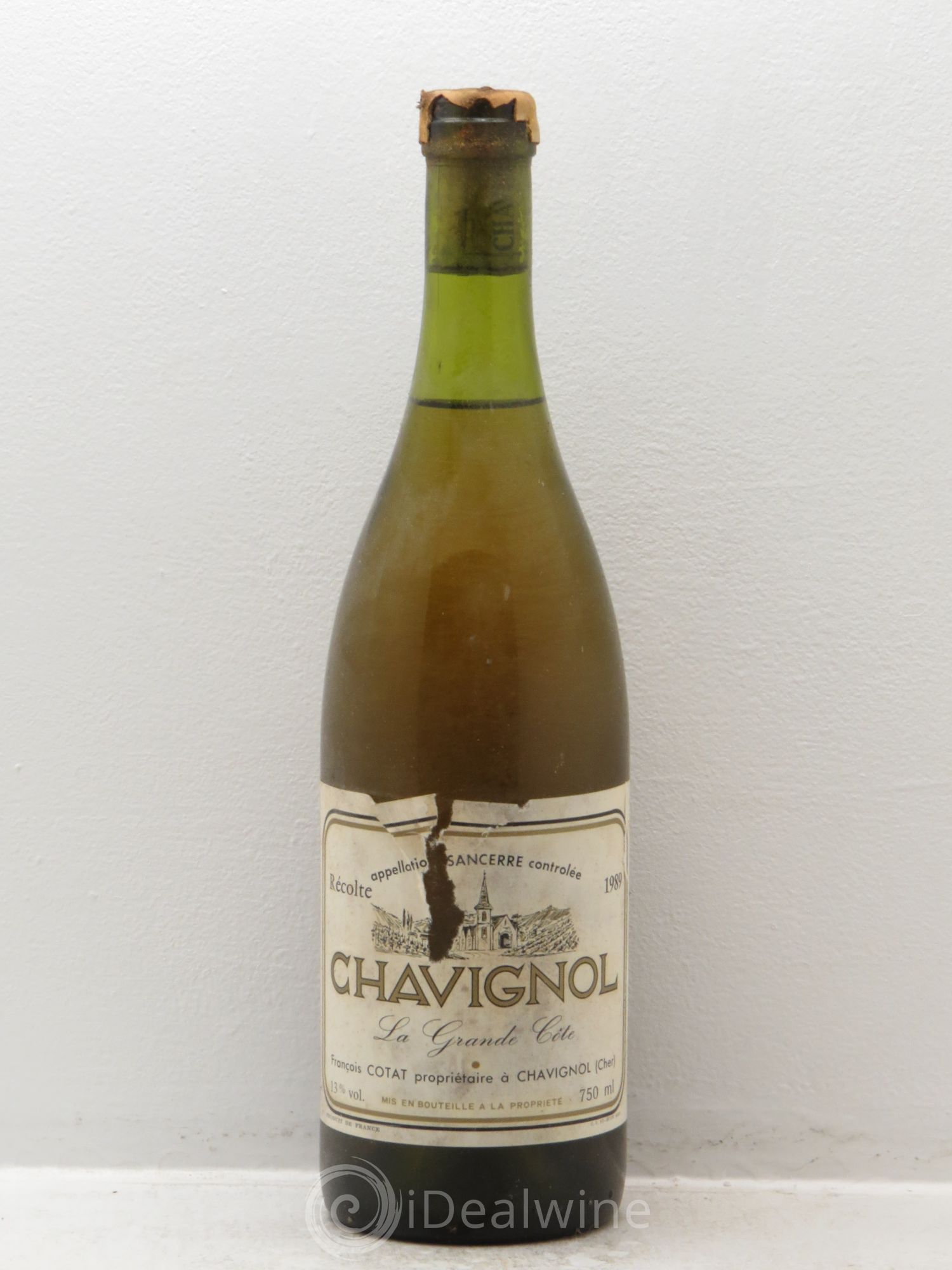 Sancerre La Grande Côte François Cotat 1989 - Lot de 1 bouteille - 0