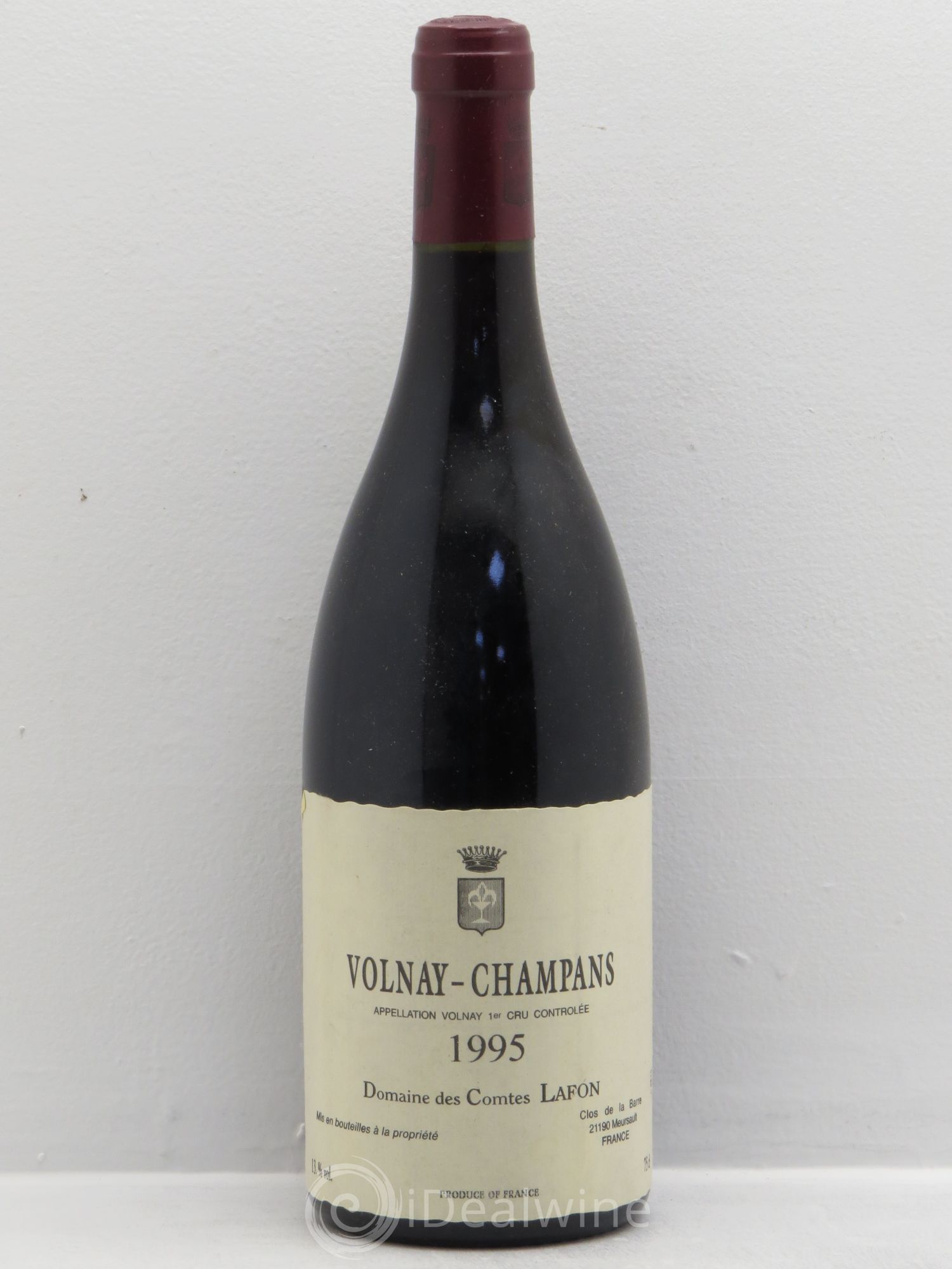 Volnay 1er Cru Champans Comtes Lafon (Domaine des) 1995 - Lot de 1 bouteille - 0