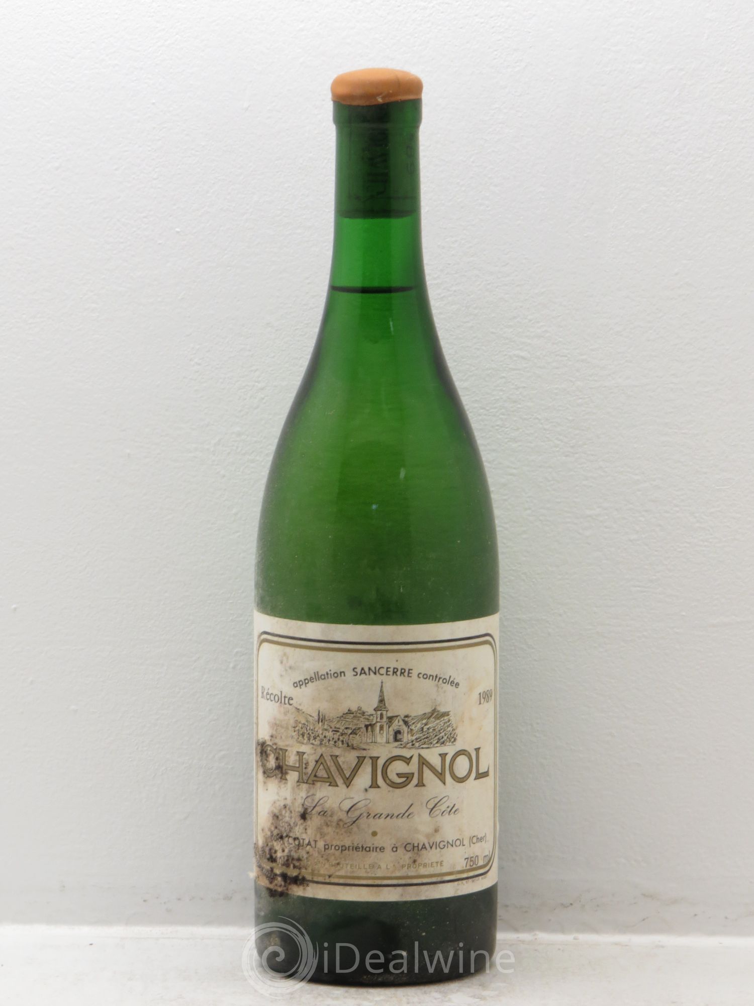 Sancerre La Grande Côte - Paul Cotat 1989 - Posten von 1 Flasche - 0