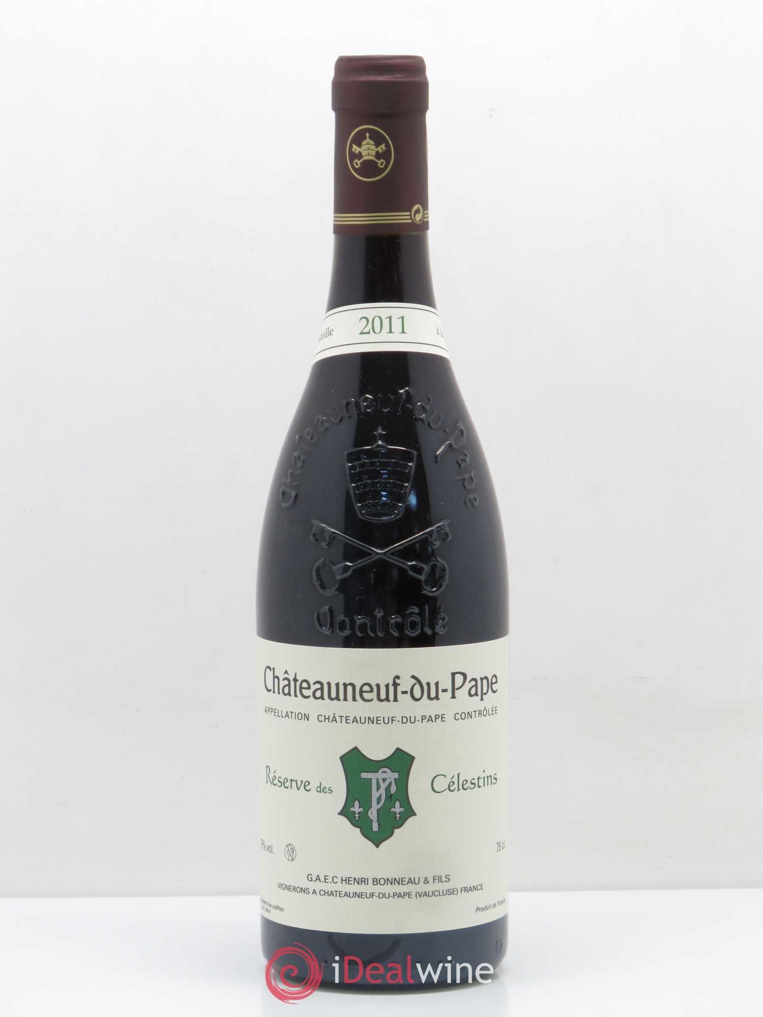 Châteauneuf-du-Pape Réserve des Célestins Henri Bonneau & Fils 2011 - Lot de 1 bouteille - 0