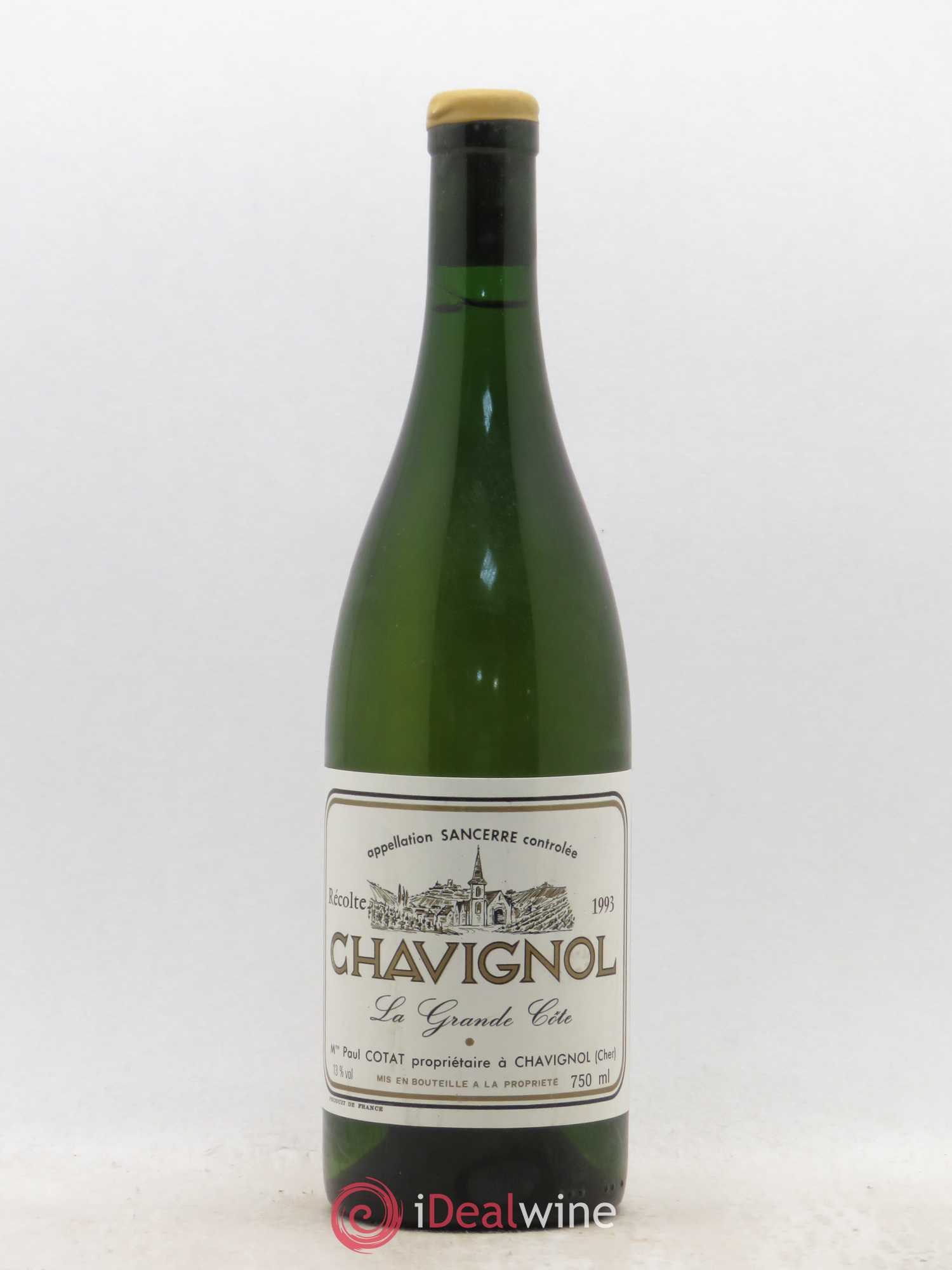 Sancerre La Grande Côte François Cotat 1993 - Posten von 1 Flasche - 0