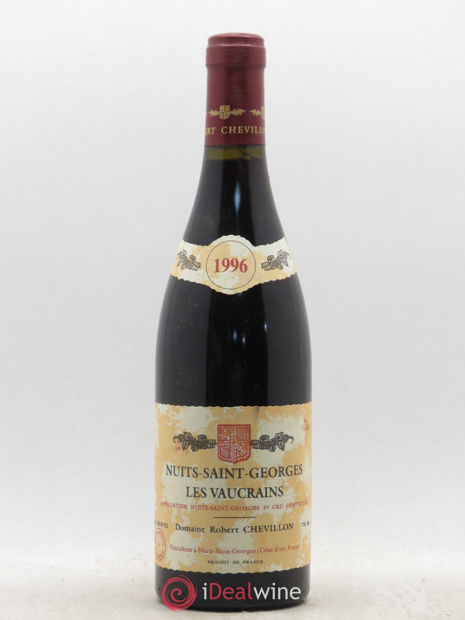 Nuits-Saint-Georges 1er Cru Les Vaucrains Robert Chevillon 1996 - Lot de 1 bouteille - 0