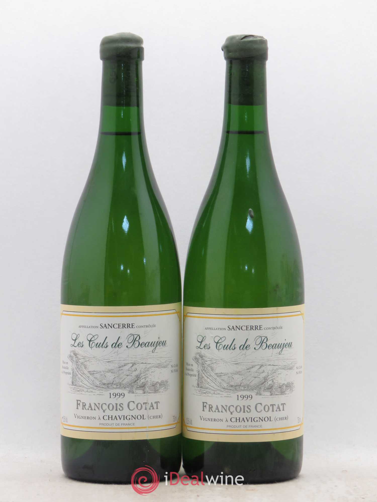 Sancerre Les Culs de Beaujeu François Cotat 1999 - Lot de 2 bouteilles - 0