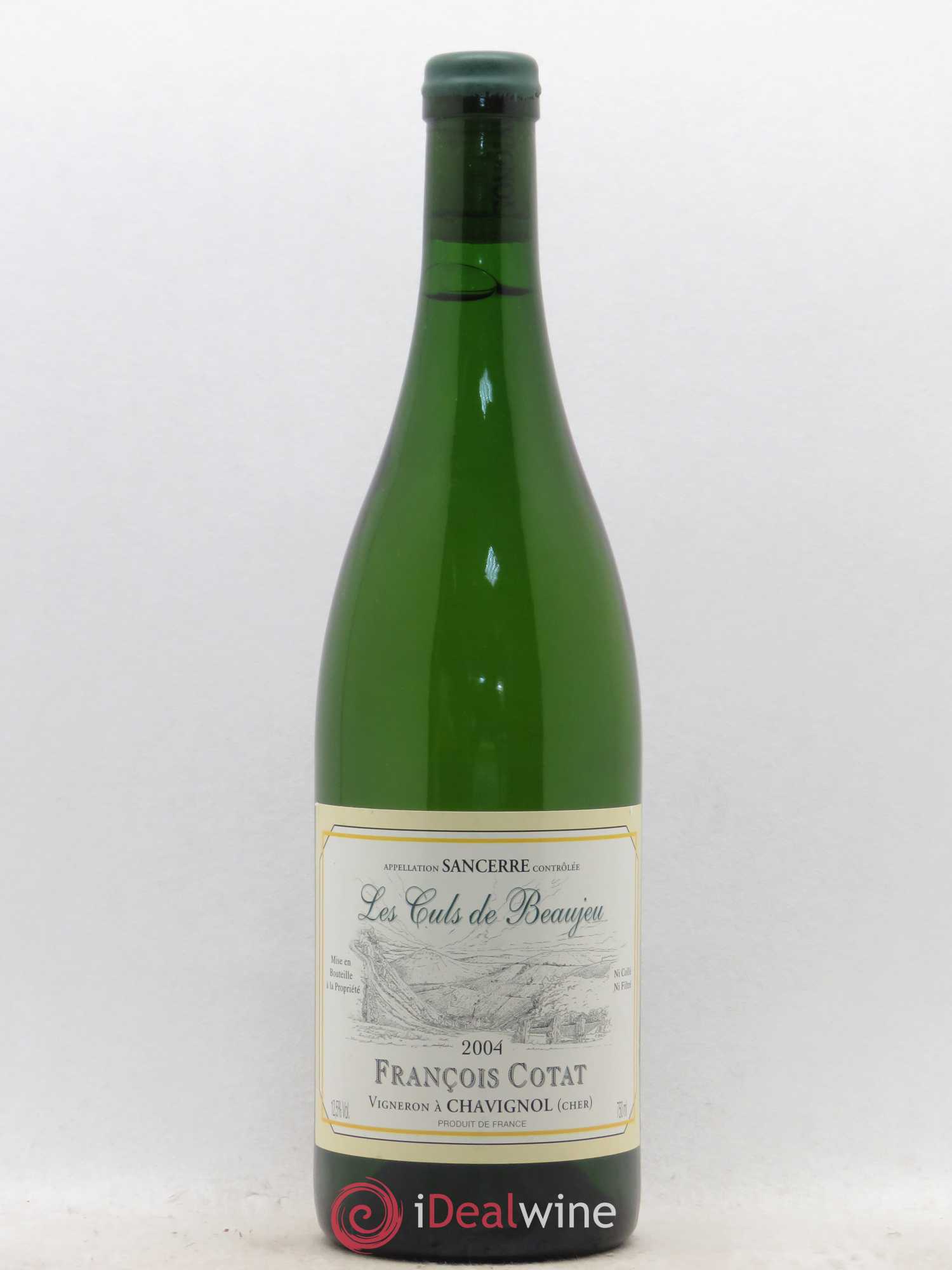 Sancerre Les Culs de Beaujeu François Cotat 2004 - Lot de 1 bouteille - 0