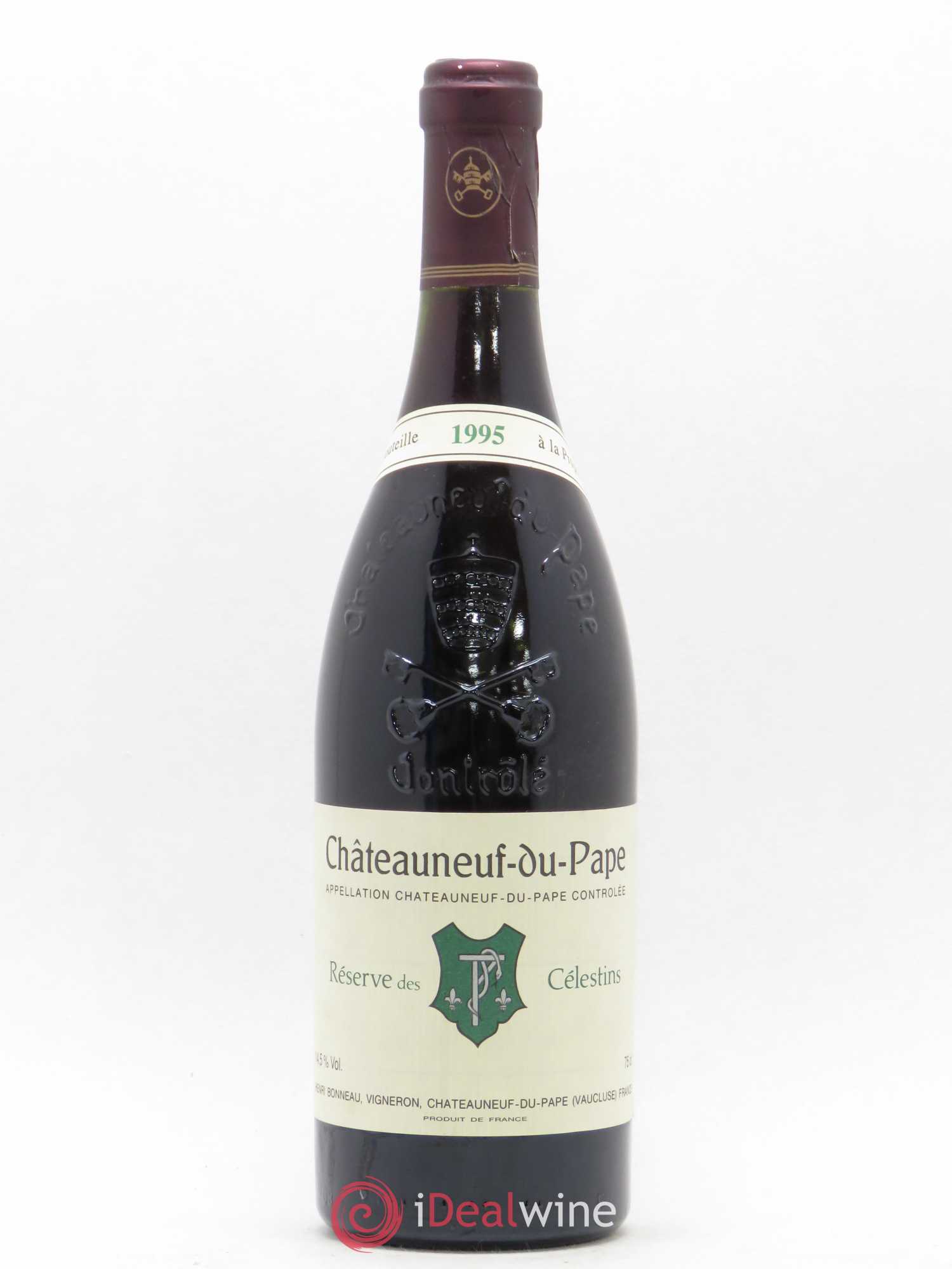 Châteauneuf-du-Pape Réserve des Célestins Henri Bonneau & Fils 1995 - Lot de 1 bouteille - 0