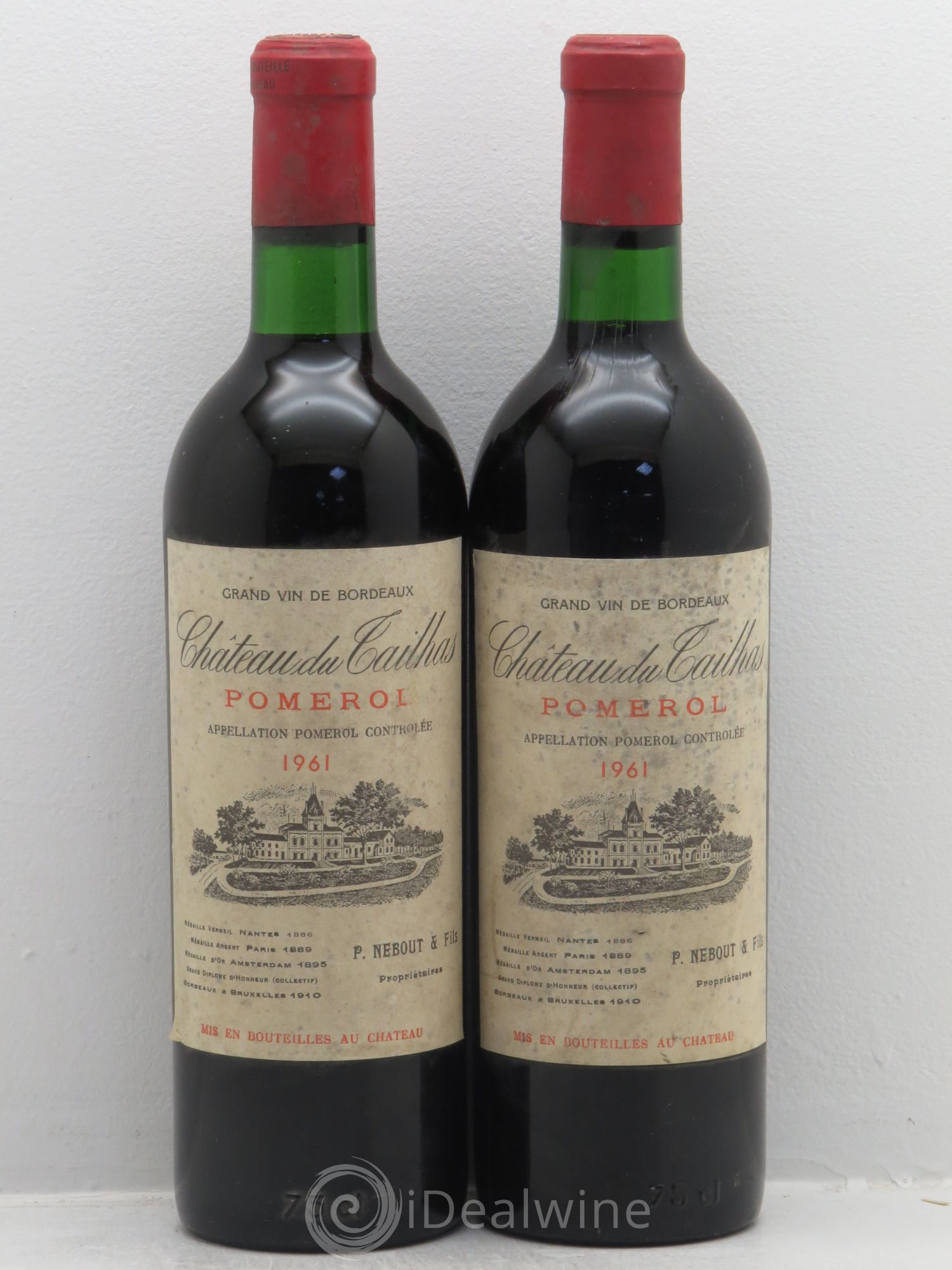 Château du Tailhas 1961 - Lot de 2 bouteilles - 0