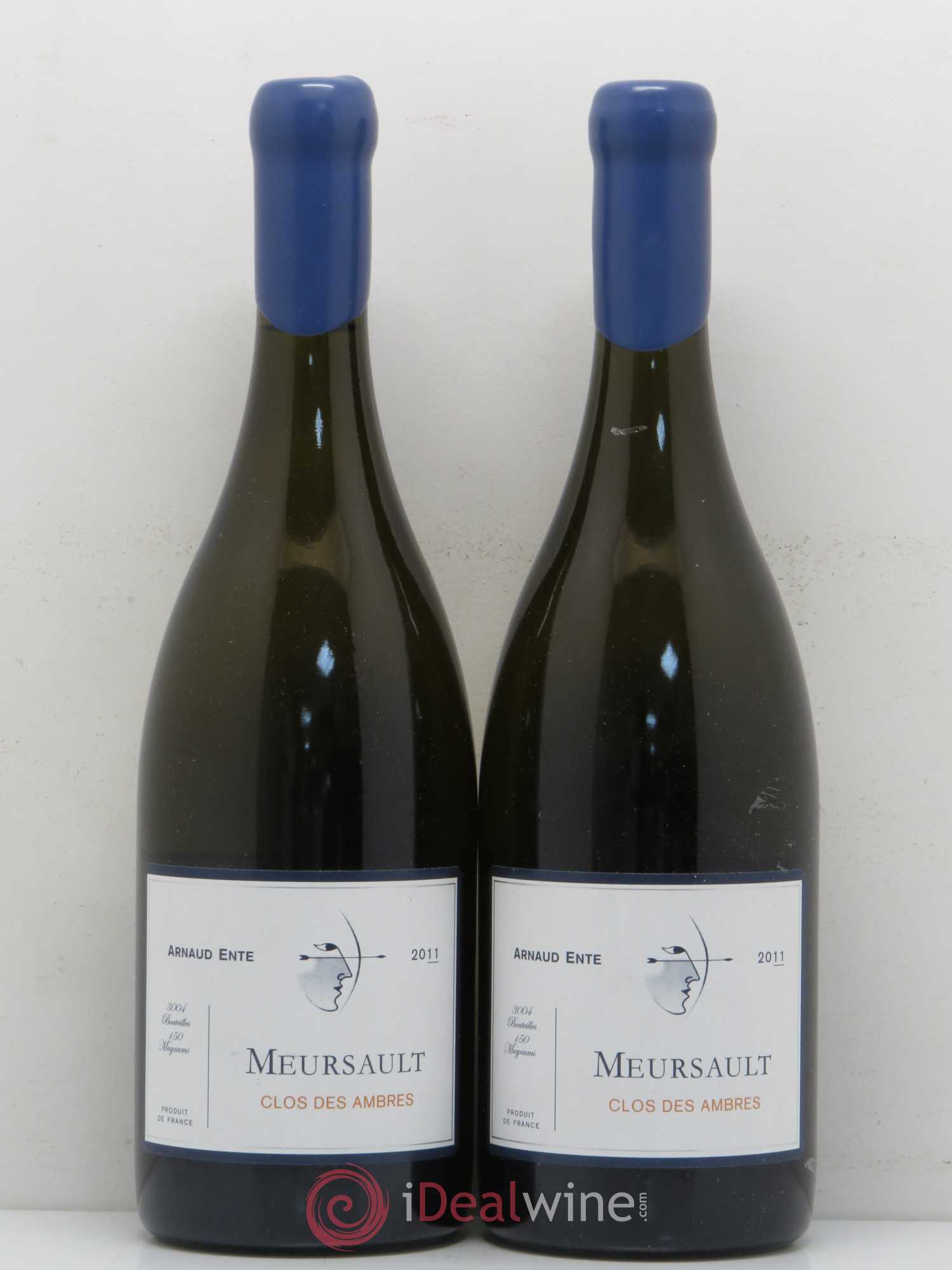 Meursault Clos des Ambres Arnaud Ente 2011 - Lot de 2 bouteilles - 0