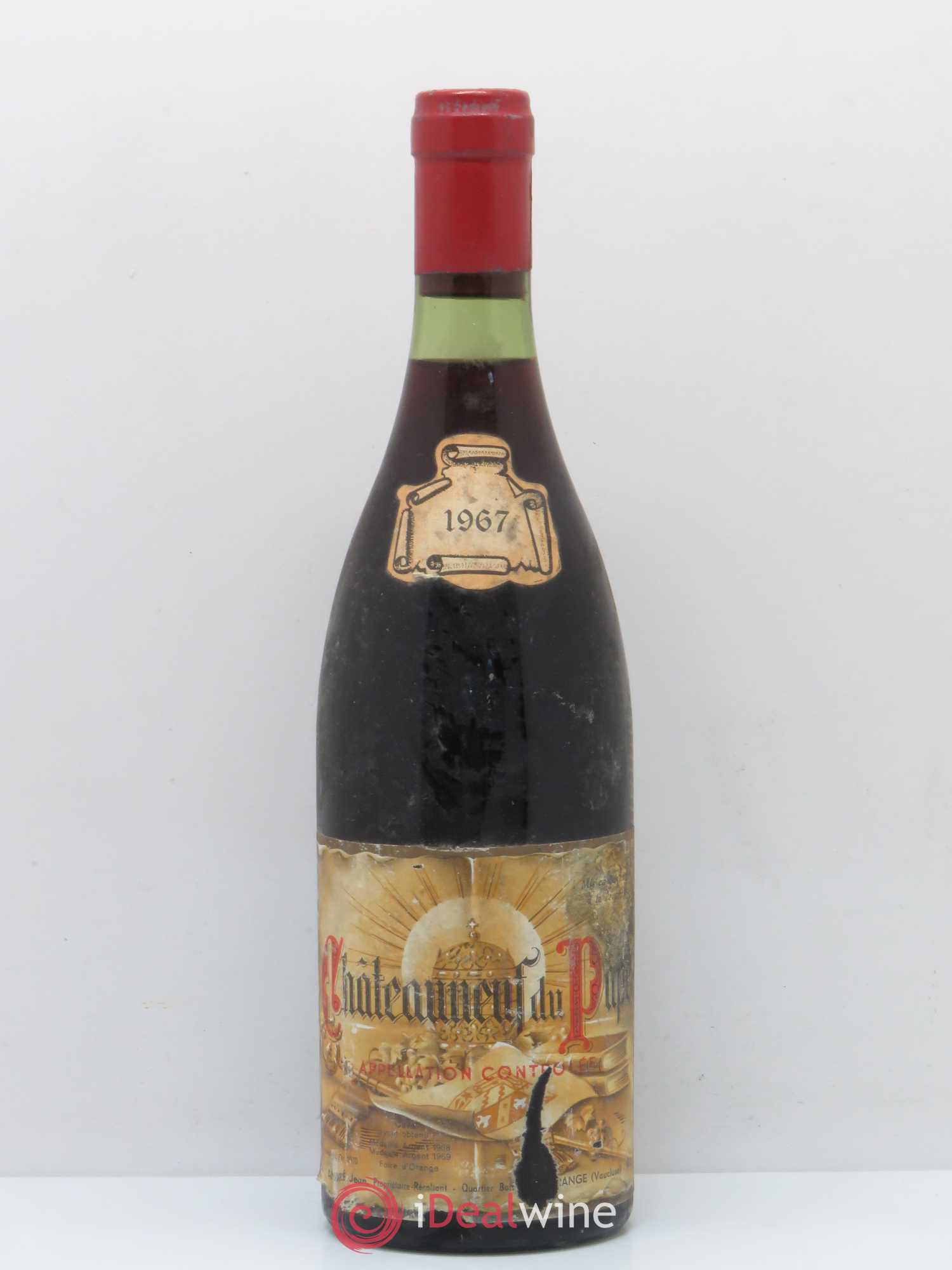 Châteauneuf-du-Pape Jean Andre 1967 - Lot de 1 bouteille - 0