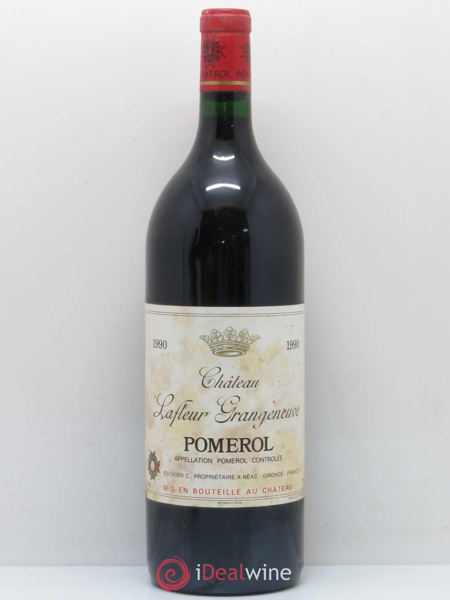 Pomerol Château Lafleur Grangeneuve 1990 - Lot de 1 magnum - 0