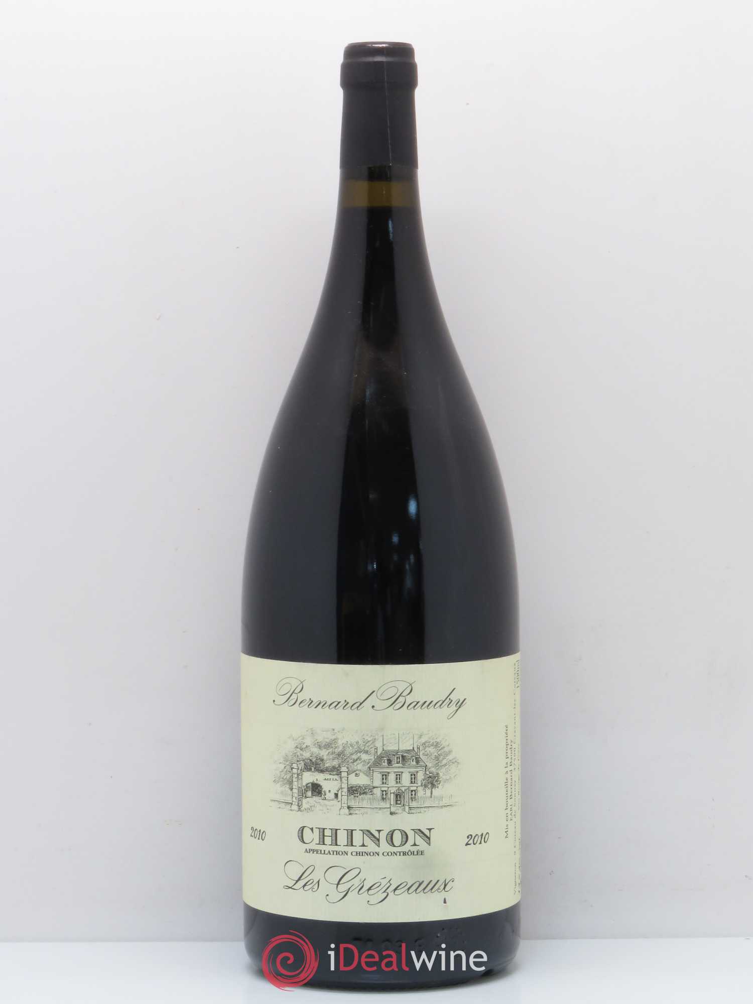 Chinon Les Grézeaux Bernard Baudry 2010 - Lot de 1 magnum - 0