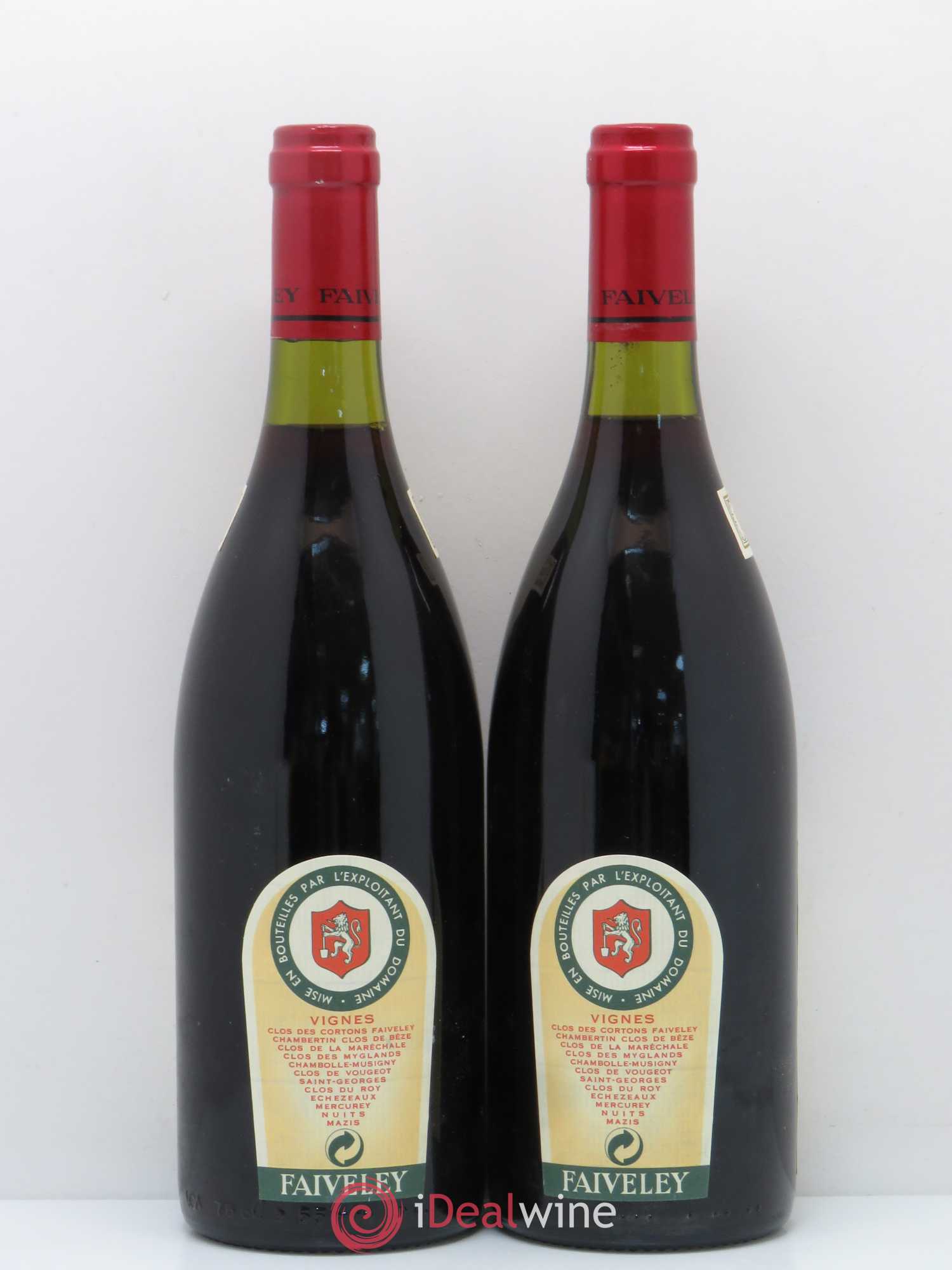 Latricières-Chambertin Grand Cru Faiveley 1993 - Lot de 2 bouteilles - 1