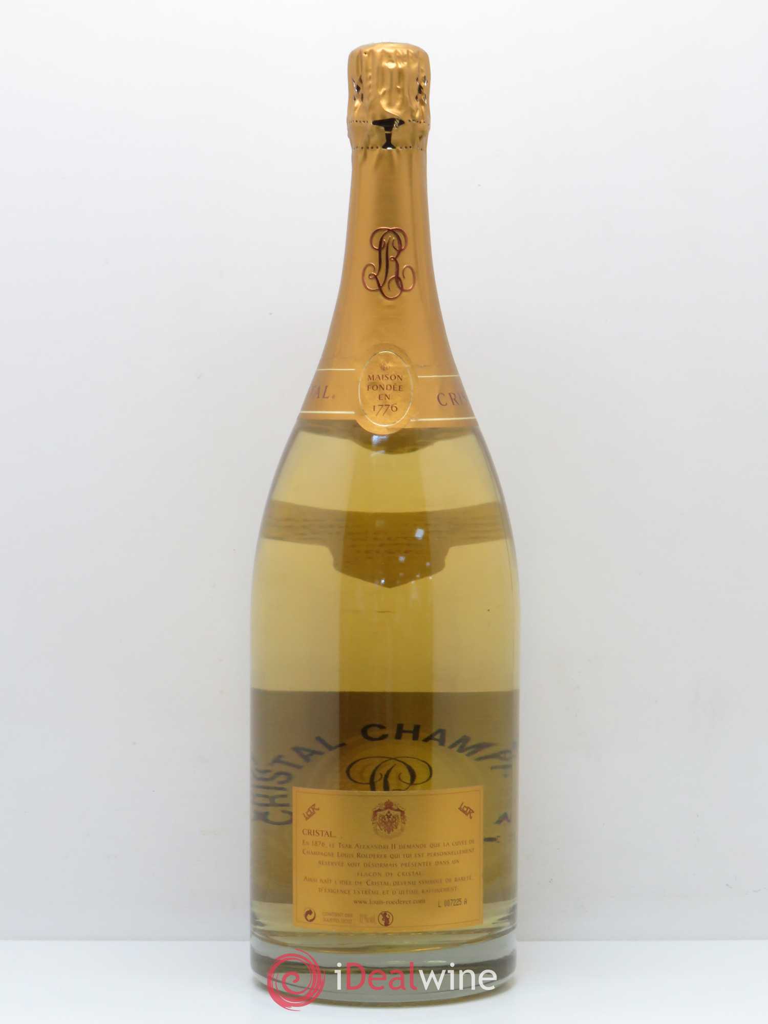 Cristal Louis Roederer 2002 - Lot de 1 magnum - 1
