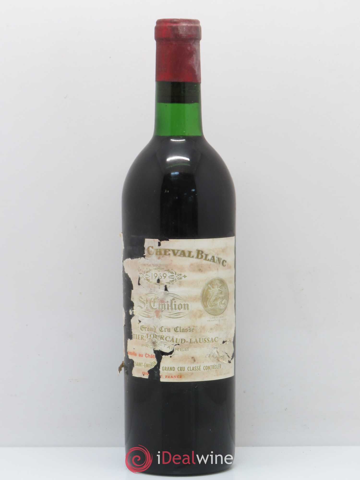 Château Cheval Blanc 1er Grand Cru Classé A 1969 - Lot de 1 bouteille - 0