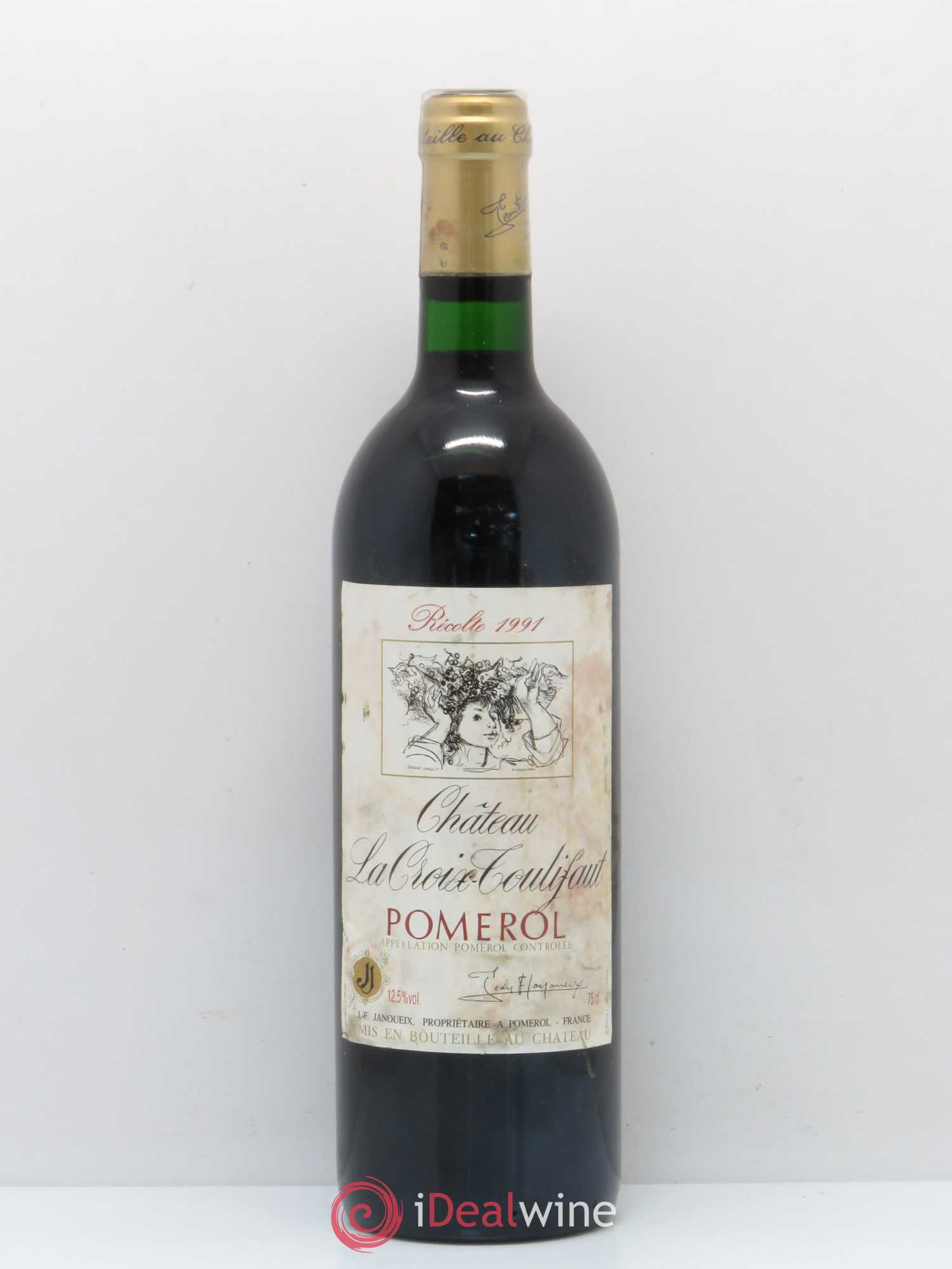 Château la Croix Toulifaut (sans prix de réserve) 1991 - Lot de 1 bouteille - 0