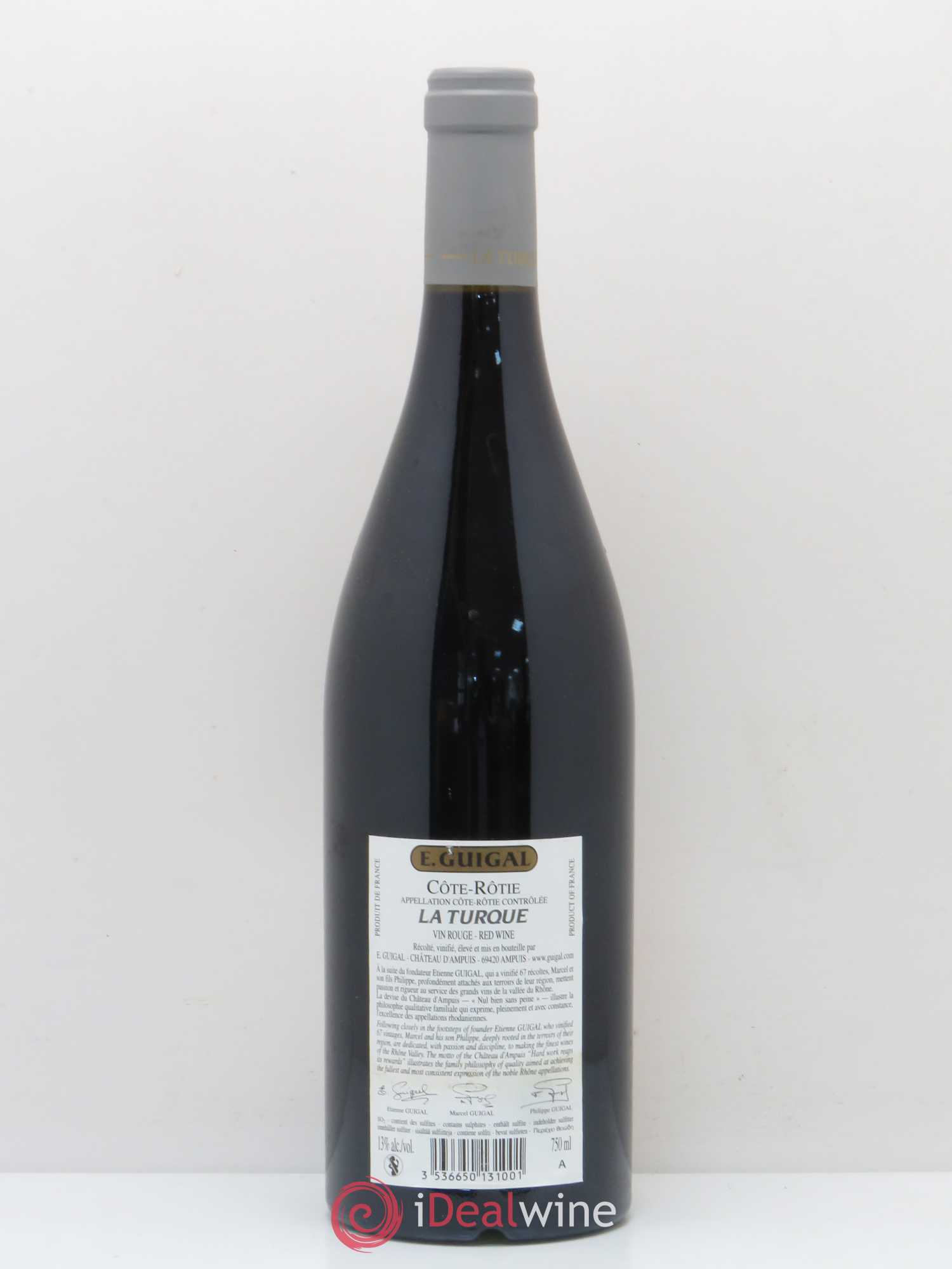 Côte-Rôtie La Turque Guigal 2008 - Lot de 1 bouteille - 1