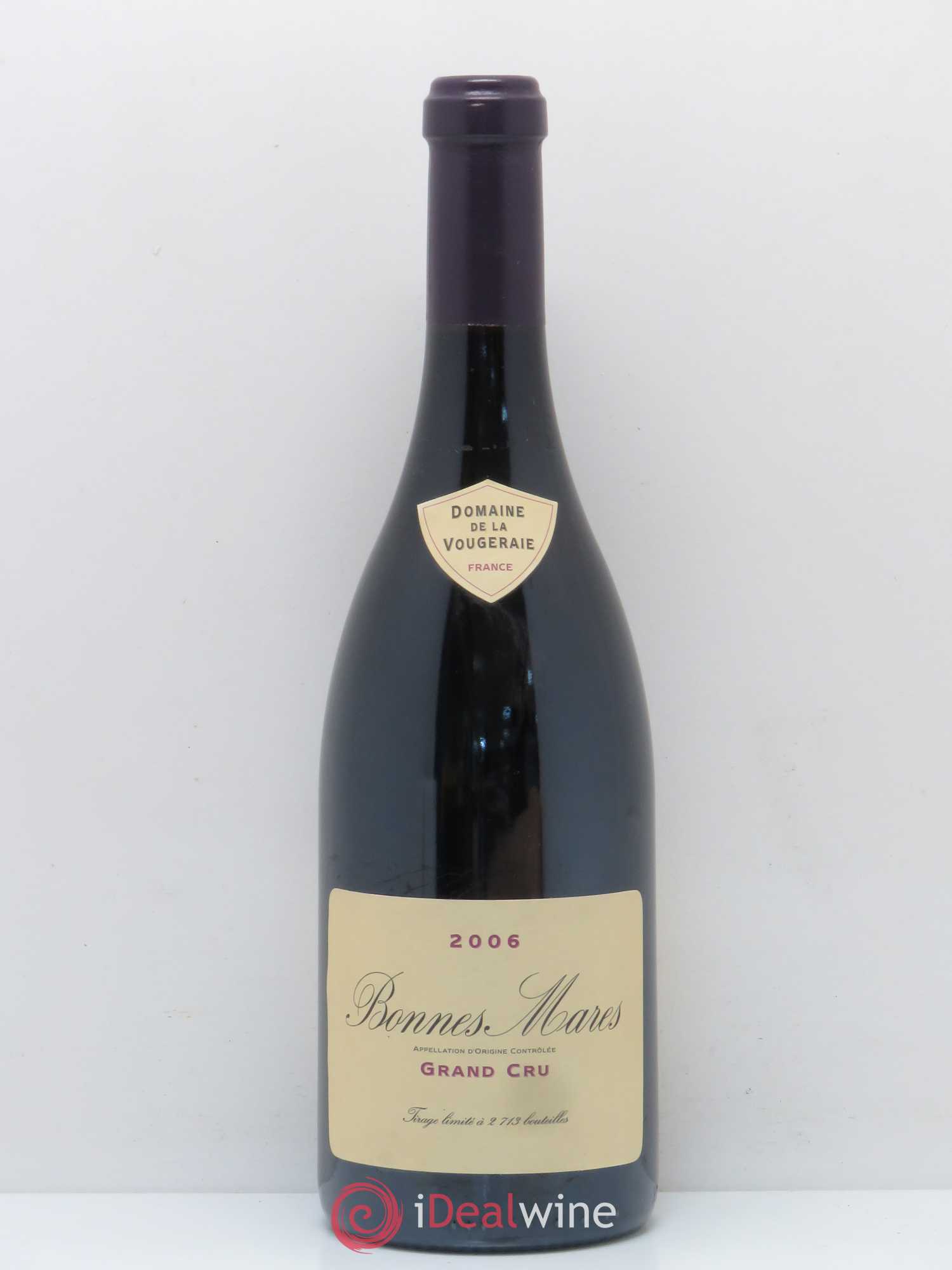 Bonnes-Mares Grand Cru La Vougeraie 2006 - Lot de 1 bouteille - 0