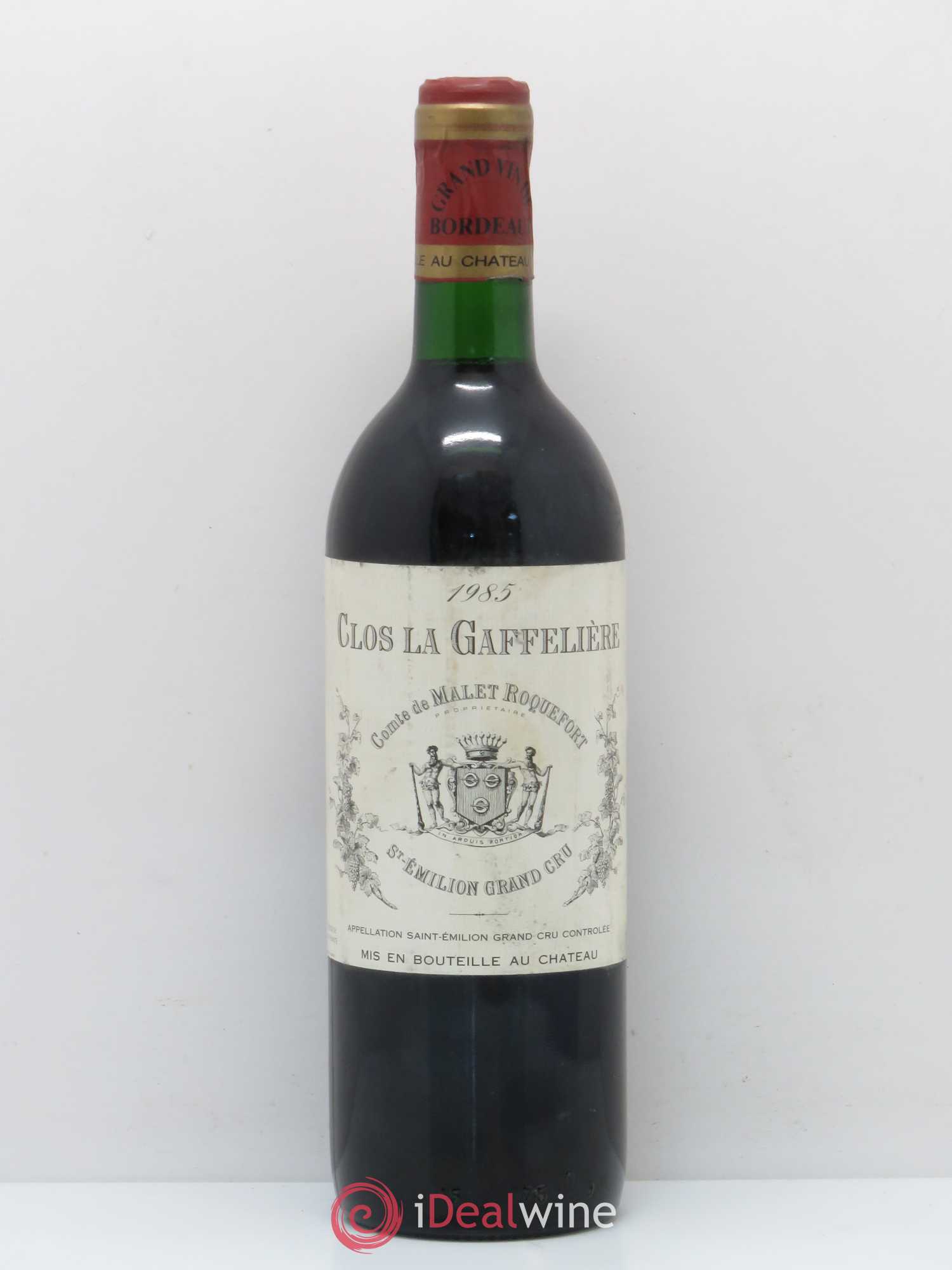 Saint-Émilion Clos La Gaffelière 1985 - Posten von 1 Flasche - 0
