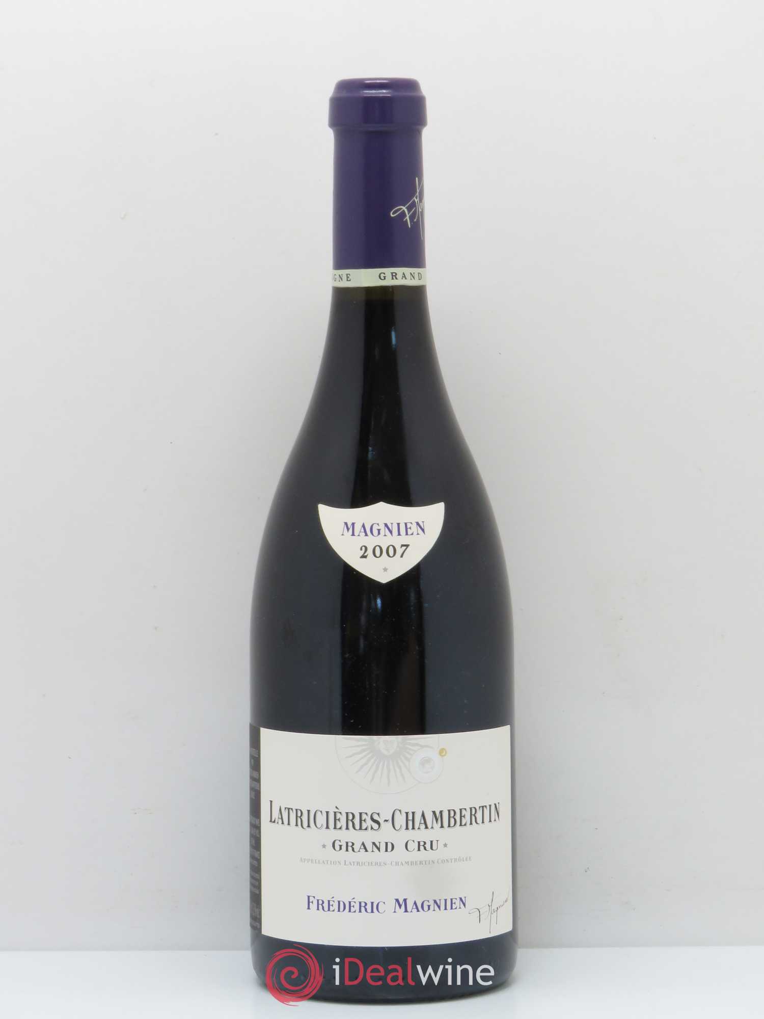 Latricières-Chambertin Grand Cru Frédéric Magnien 2007 - Lot de 1 bouteille - 0