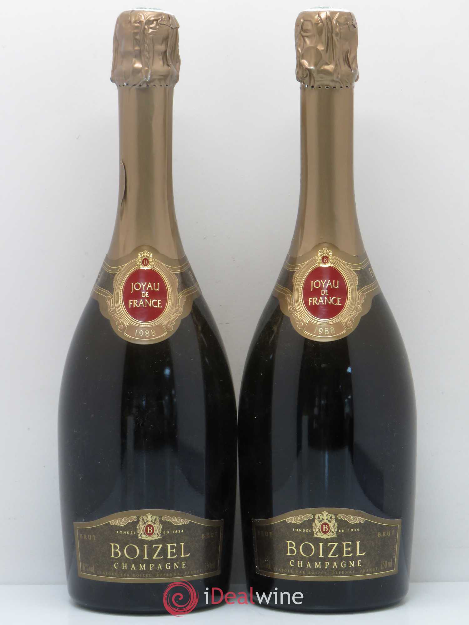 Champagne - 1988 - Lot of 2 bottles - 0
