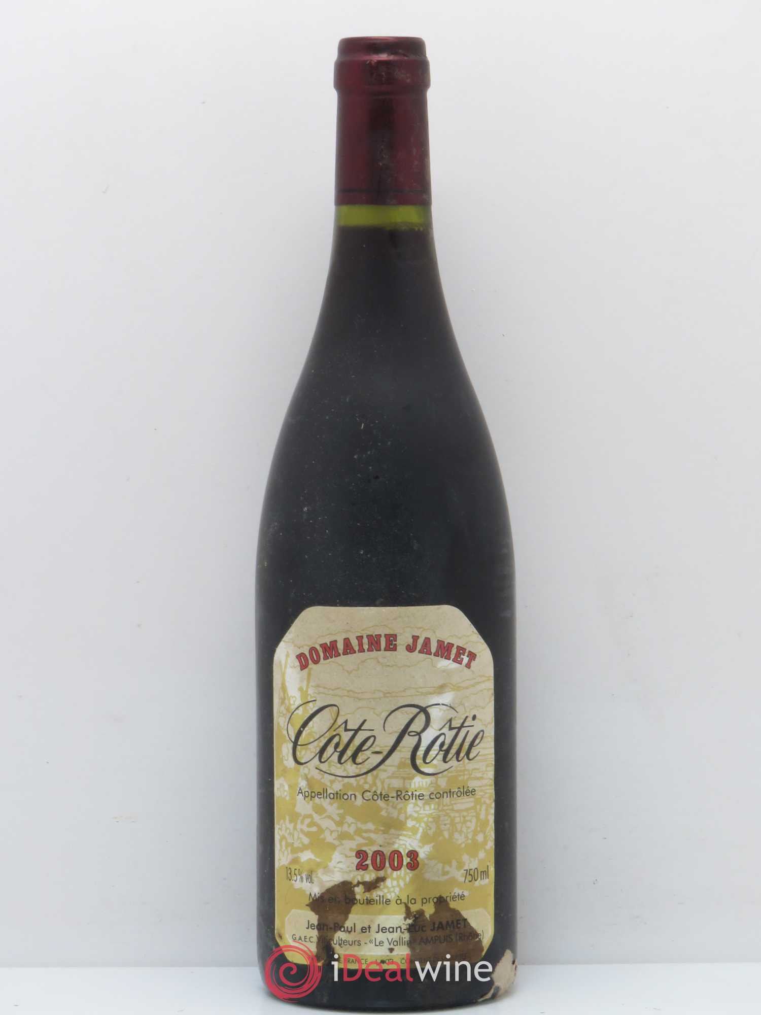 Côte-Rôtie Jamet (Domaine) 2003 - Lot de 1 bouteille - 0