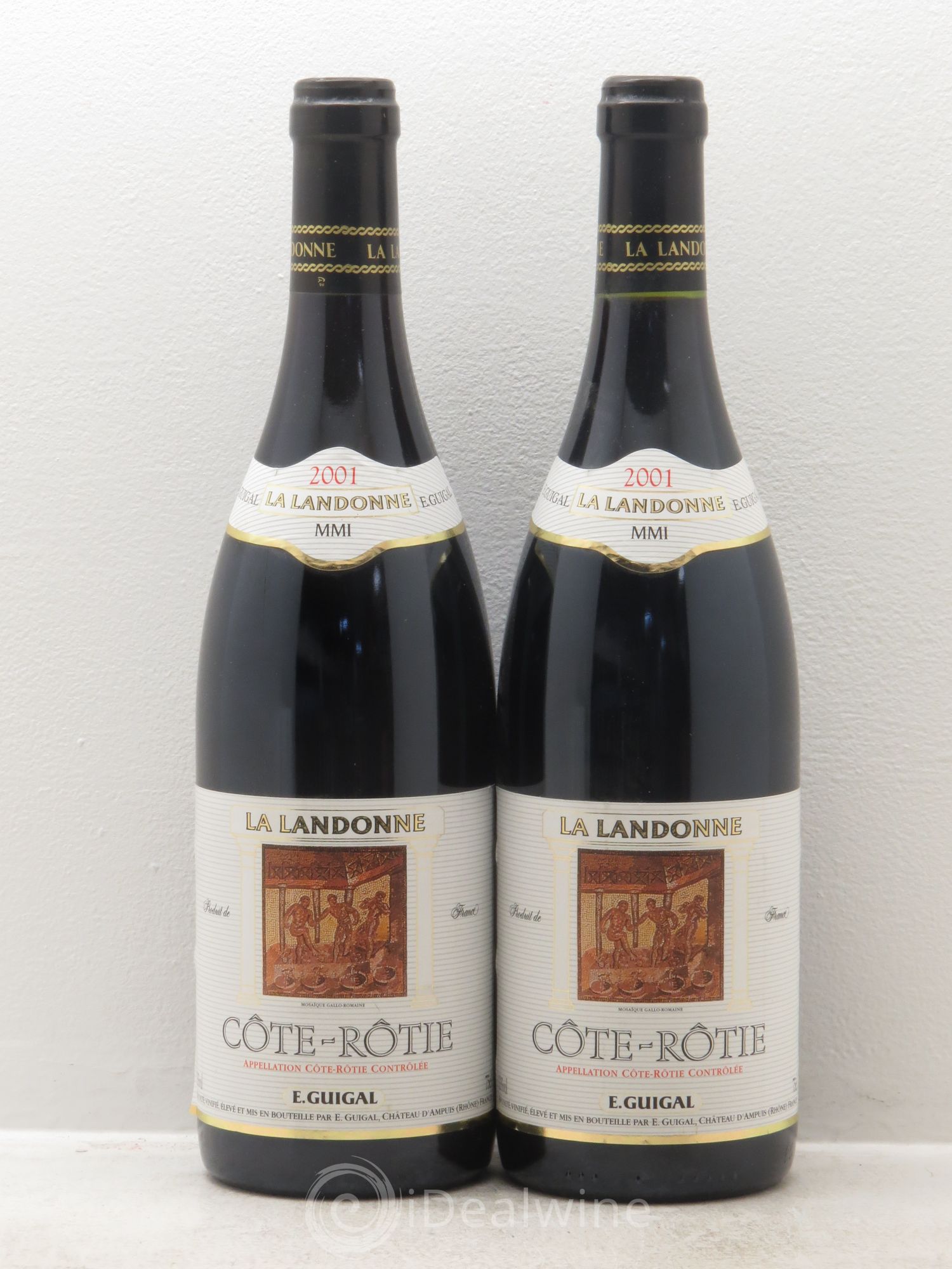 Côte-Rôtie La Landonne Guigal 2001 - Lot de 2 bouteilles - 0
