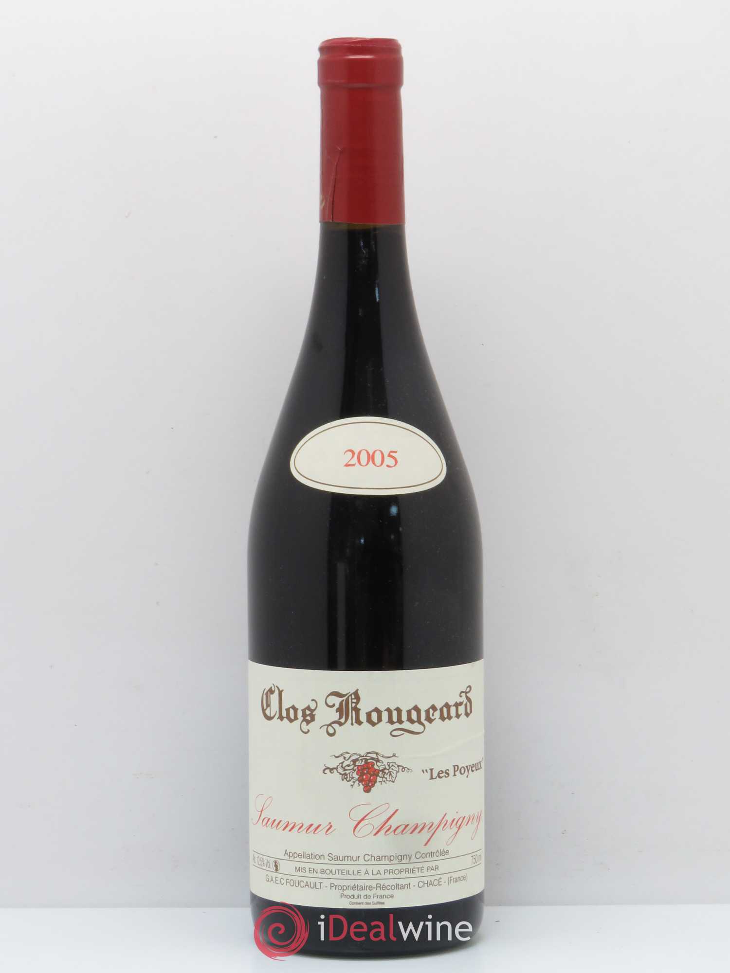 Saumur-Champigny Les Poyeux Clos Rougeard 2005 - Lot de 1 bouteille - 0
