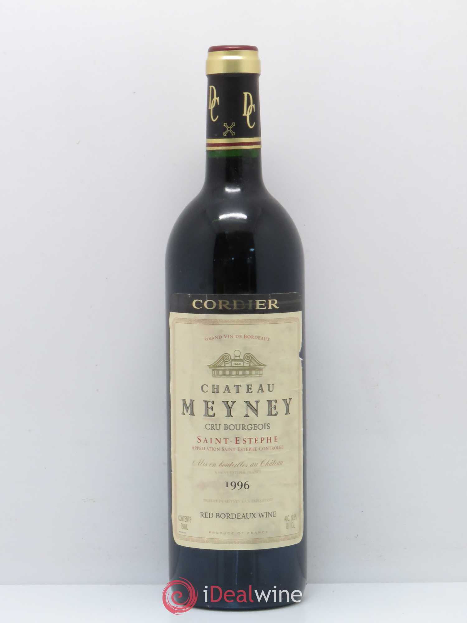 Château Meyney 1996 - Lot de 1 bouteille - 0