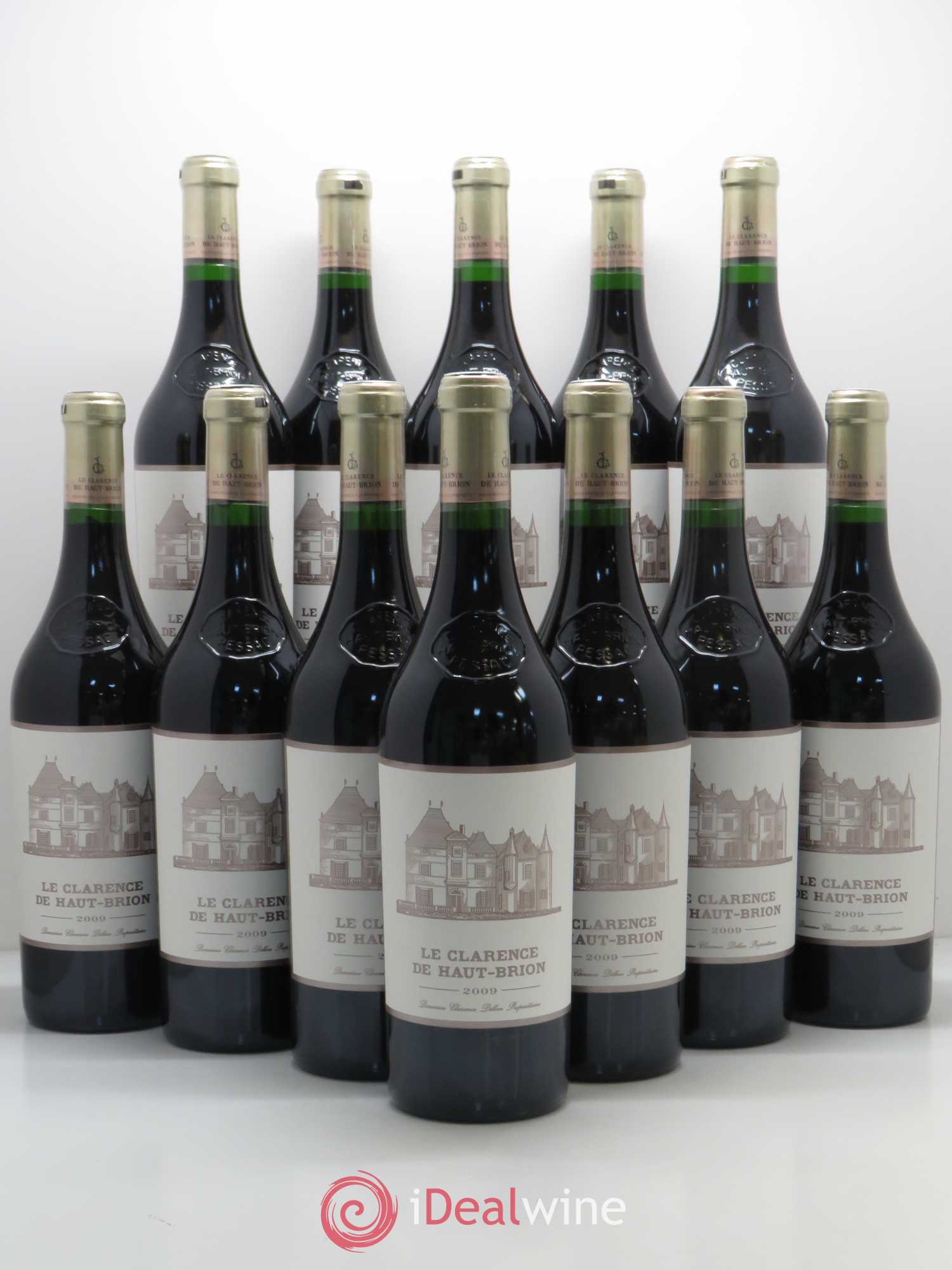 Clarence (Bahans) de Haut-Brion Second Vin 2009 - Lot de 12 bouteilles - 0