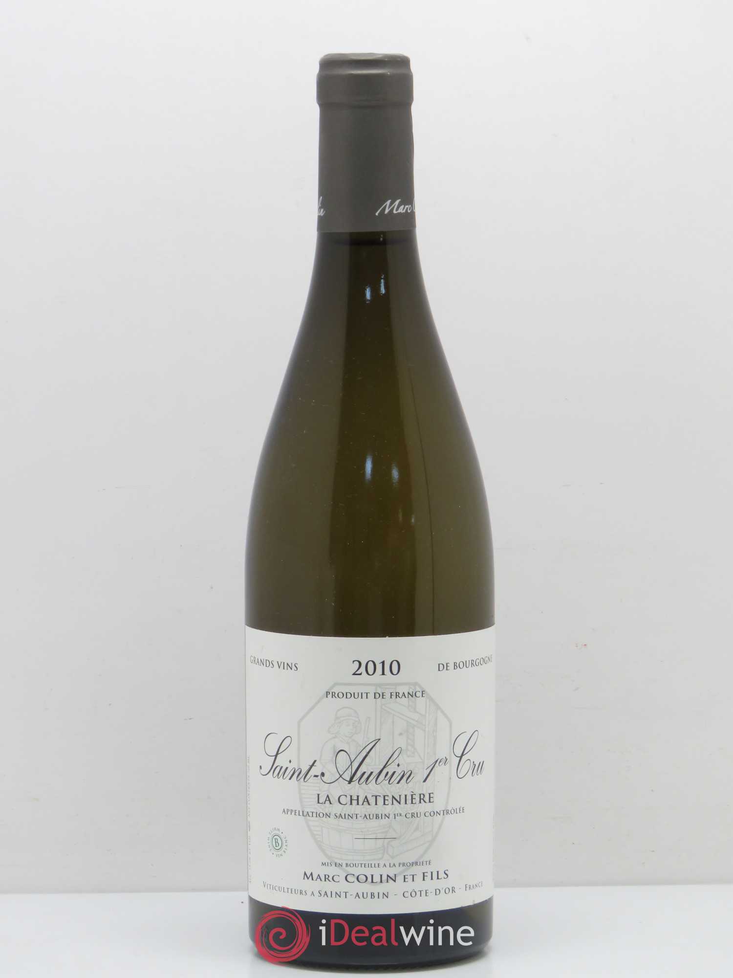 Saint-Aubin 1er Cru La Chatenière Marc Colin & Fils 2010 - Lot de 1 bouteille - 0