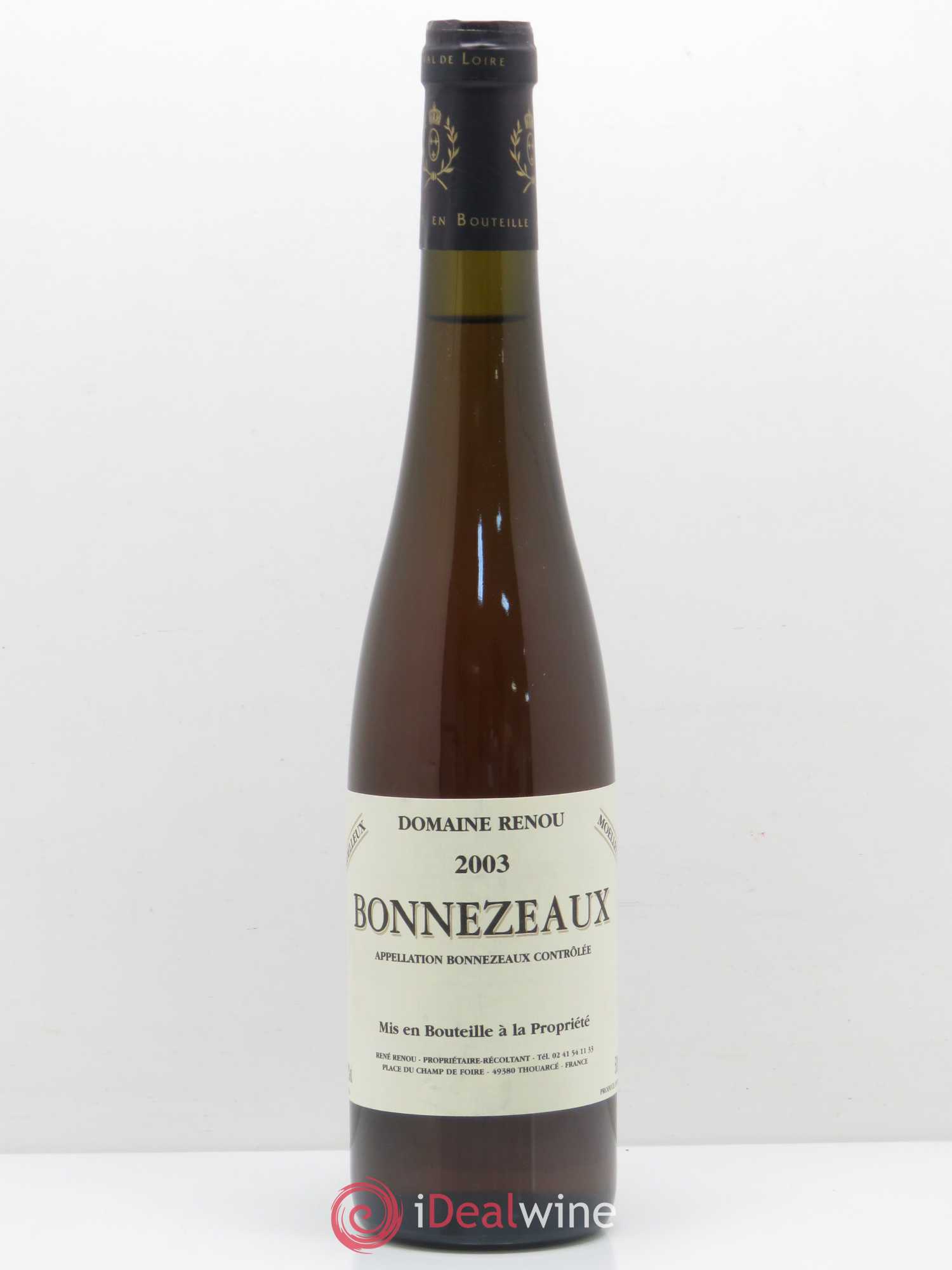 Bonnezeaux René Renou 2003 - Lot de 1 bouteille - 0