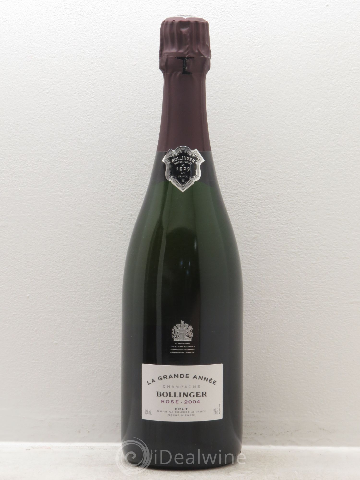 Grande Année Brut Bollinger 2004 - Lot de 1 bouteille - 0