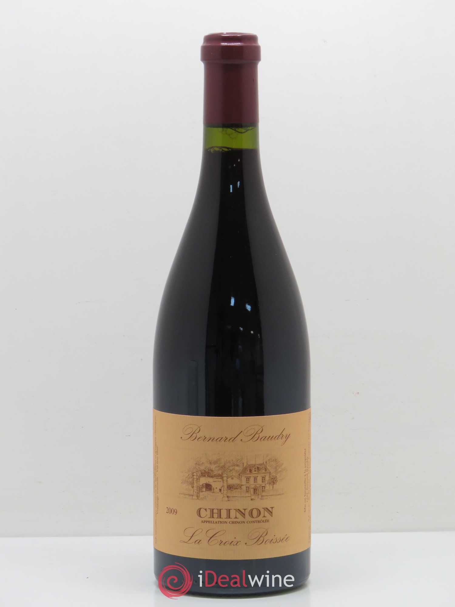 Chinon La Croix Boissée Bernard Baudry 2009 - Lot de 1 bouteille - 0