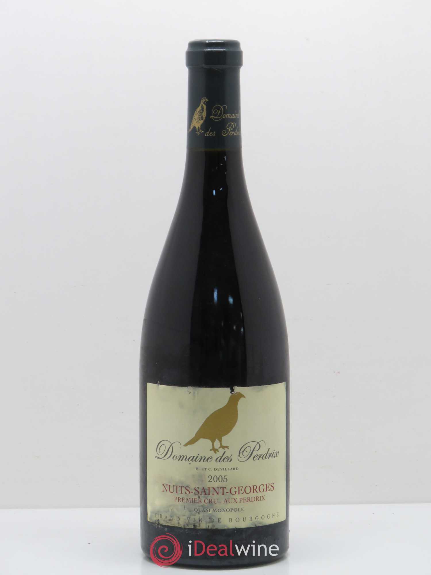 Nuits-Saint-Georges 1er Cru Aux Perdrix Perdrix (Domaine des) 2005 - Lot de 1 bouteille - 0